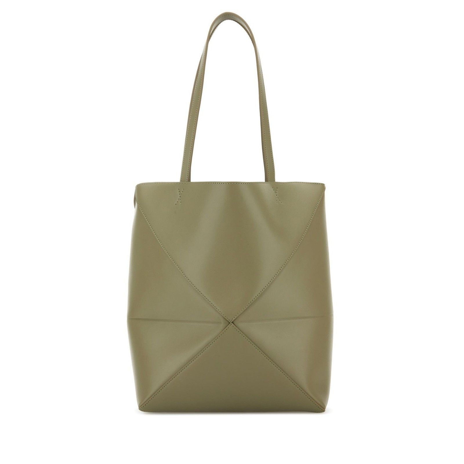 Loewe LOEWE Puzzle Fold Medium $2350 Eucalyptus Green Leather Tote Size ONE SIZE - 3 Thumbnail