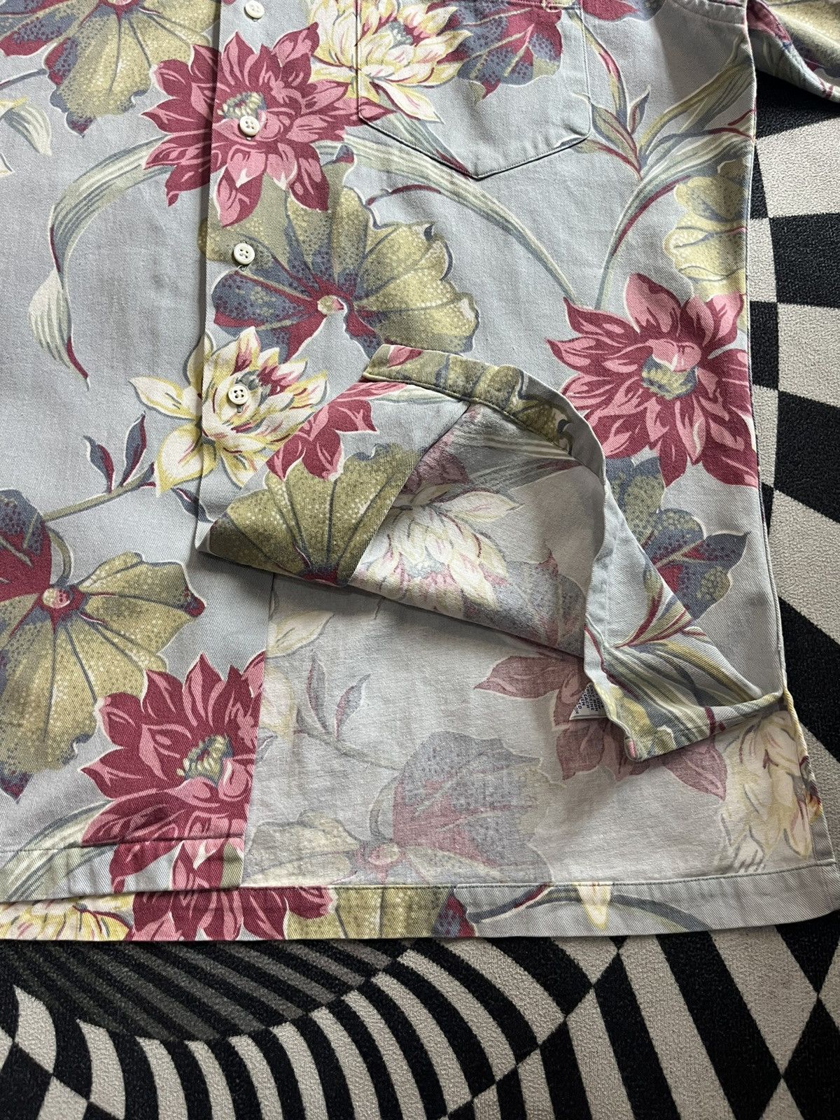 Polo Ralph Lauren Vintage Polo Ralph Lauren Aop Flowers Shirt 90’s Size US S / EU 44-46 / 1 - 11 Thumbnail