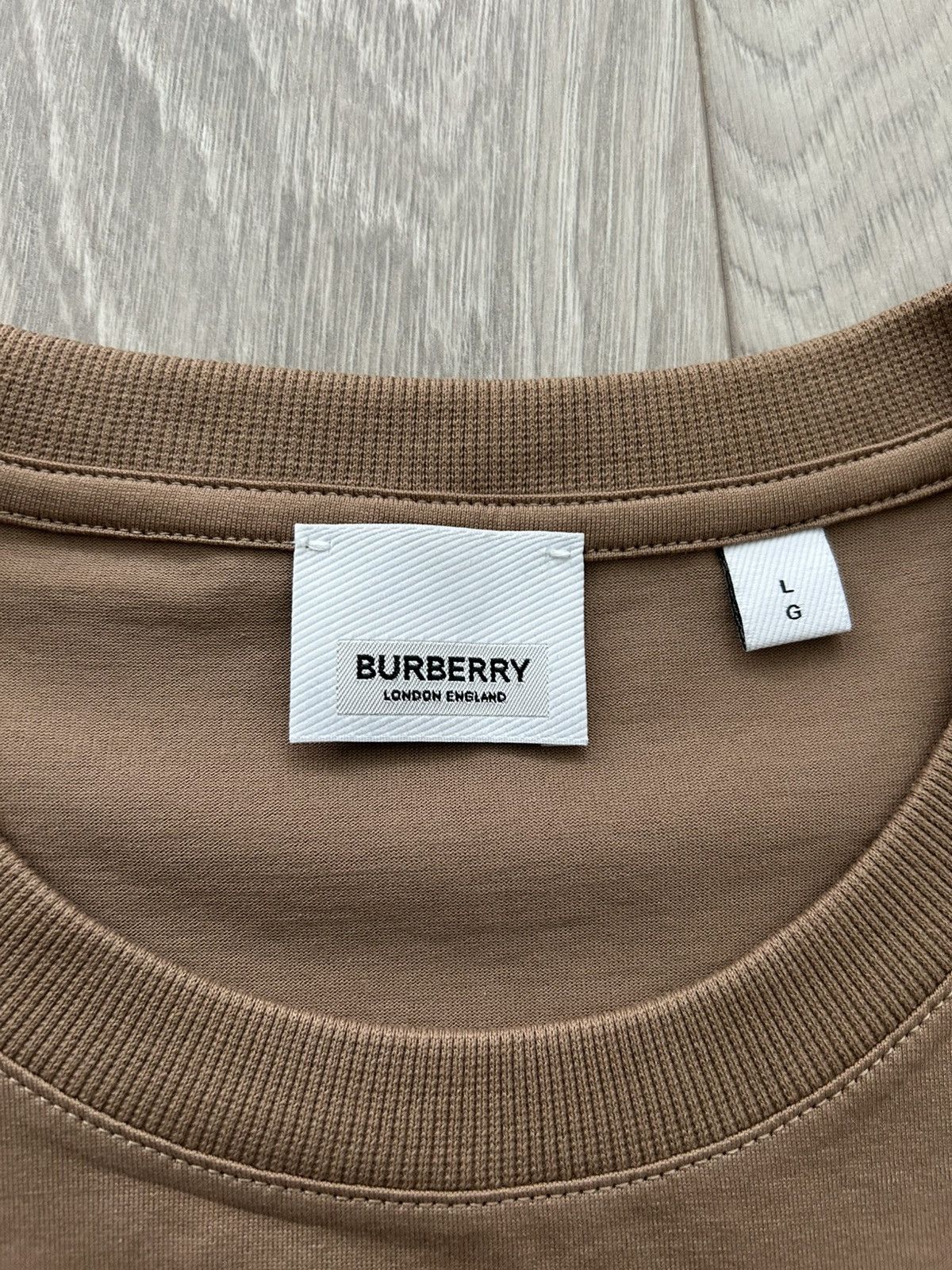 Burberry Burberry - Logo Cotton T-shirt Size US L / EU 52-54 / 3 - 4 Thumbnail