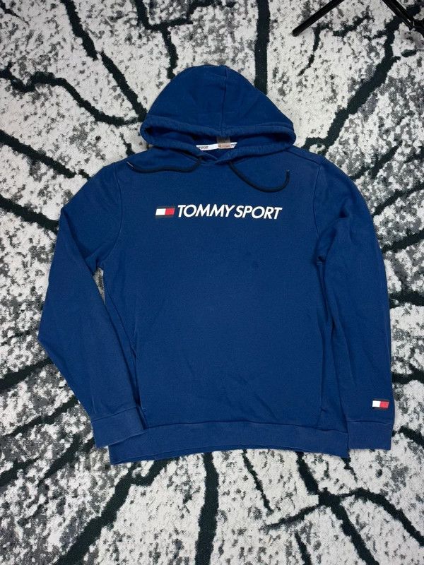 Tommy Hilfiger Tommy Hilfiger blue logo hoodie L Size US L / EU 52-54 / 3 - 1 Thumbnail