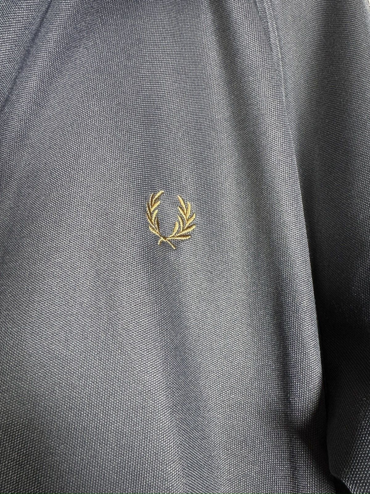 Fred Perry Fred Perry Contrast Tape Track Jacket Anchor Gray /Black Size US XL / EU 56 / 4 - 5 Thumbnail