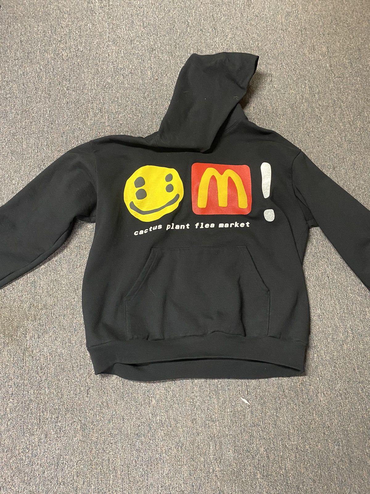 image of Cpfm X Mcdonald’S Heavy Hoodie in Black, Men's (Size 2XL)