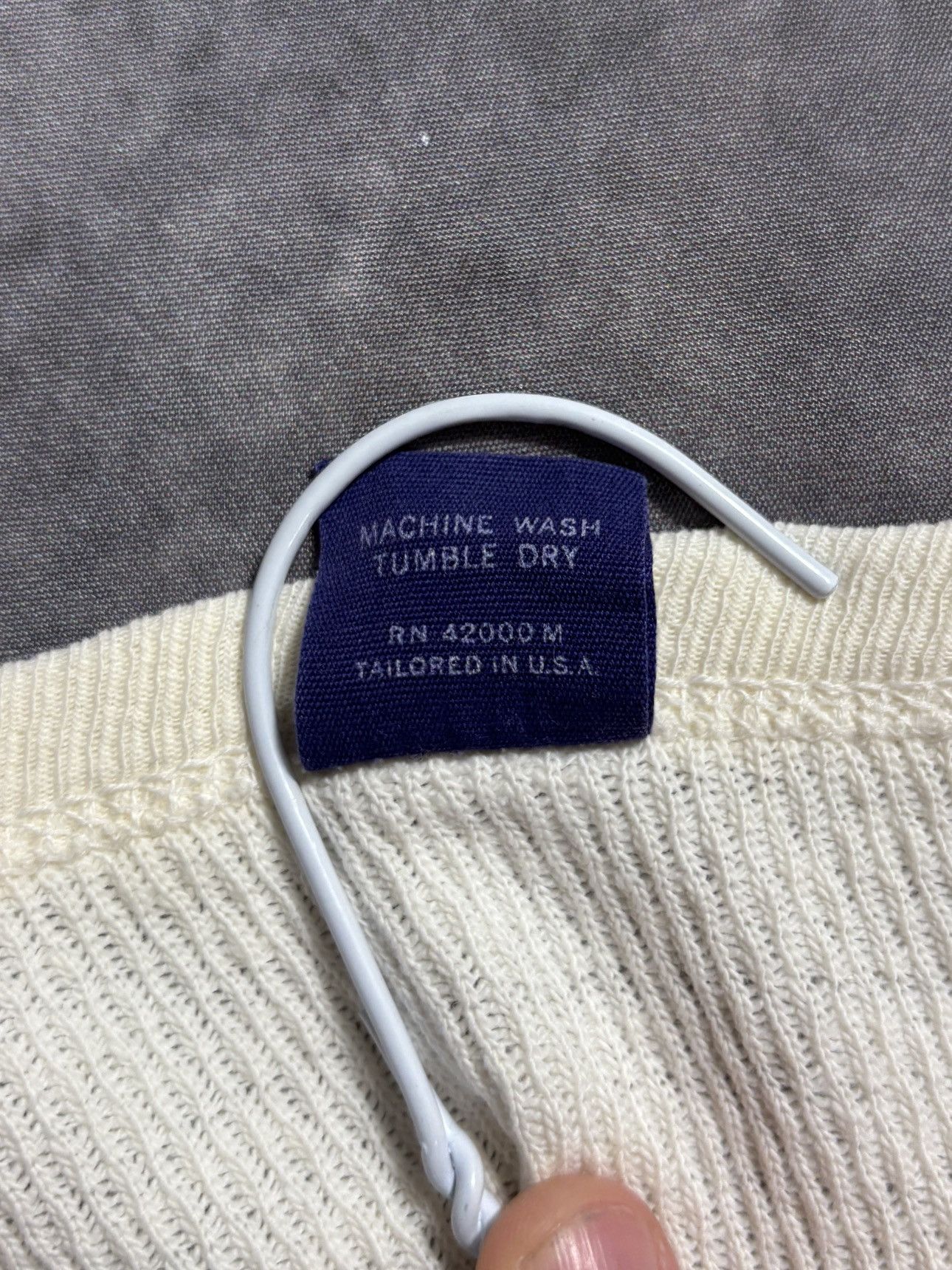 Vintage 1980s KMart Longsleeve Vintage Thermal Shirt Waffle 80s 90s Size US L / EU 52-54 / 3 - 4 Thumbnail