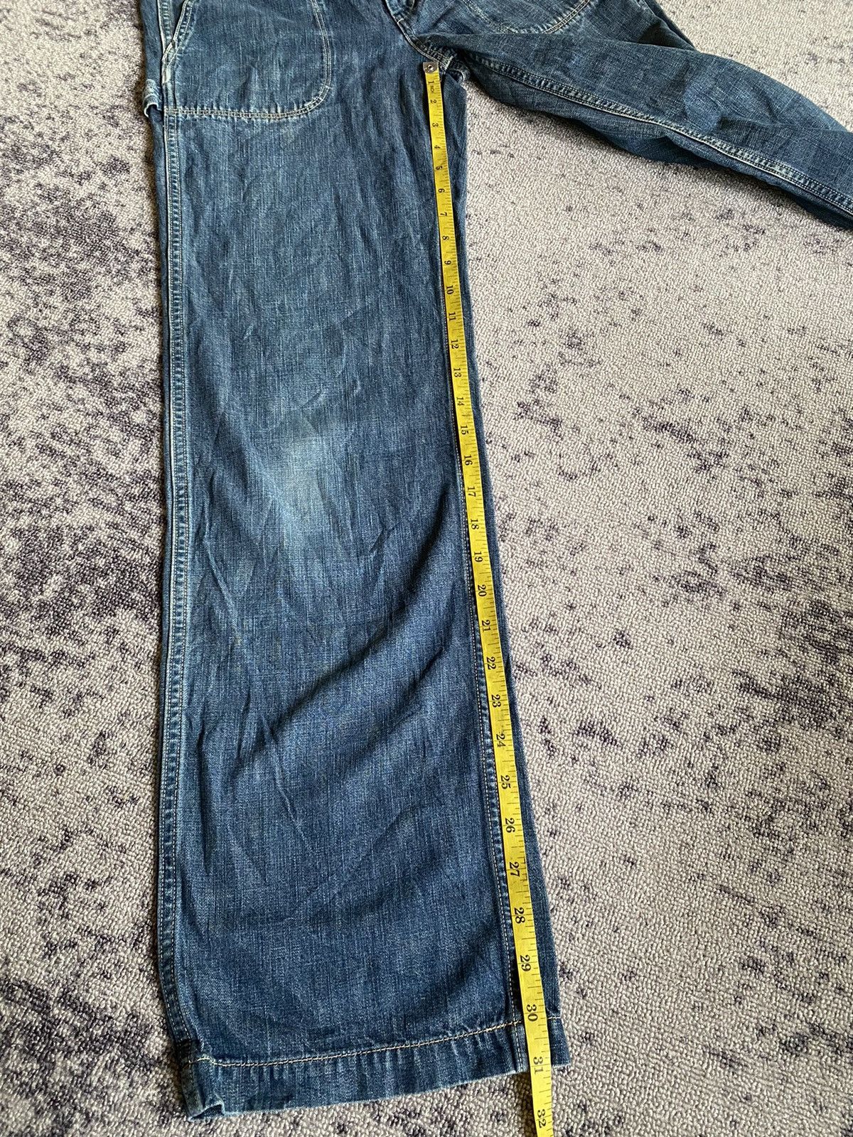 Hysteric Glamour × If Six Was Nine × Japanese Brand Dmg japan carpenter baggy jeans Size US 30 / EU 46 - 9 Thumbnail