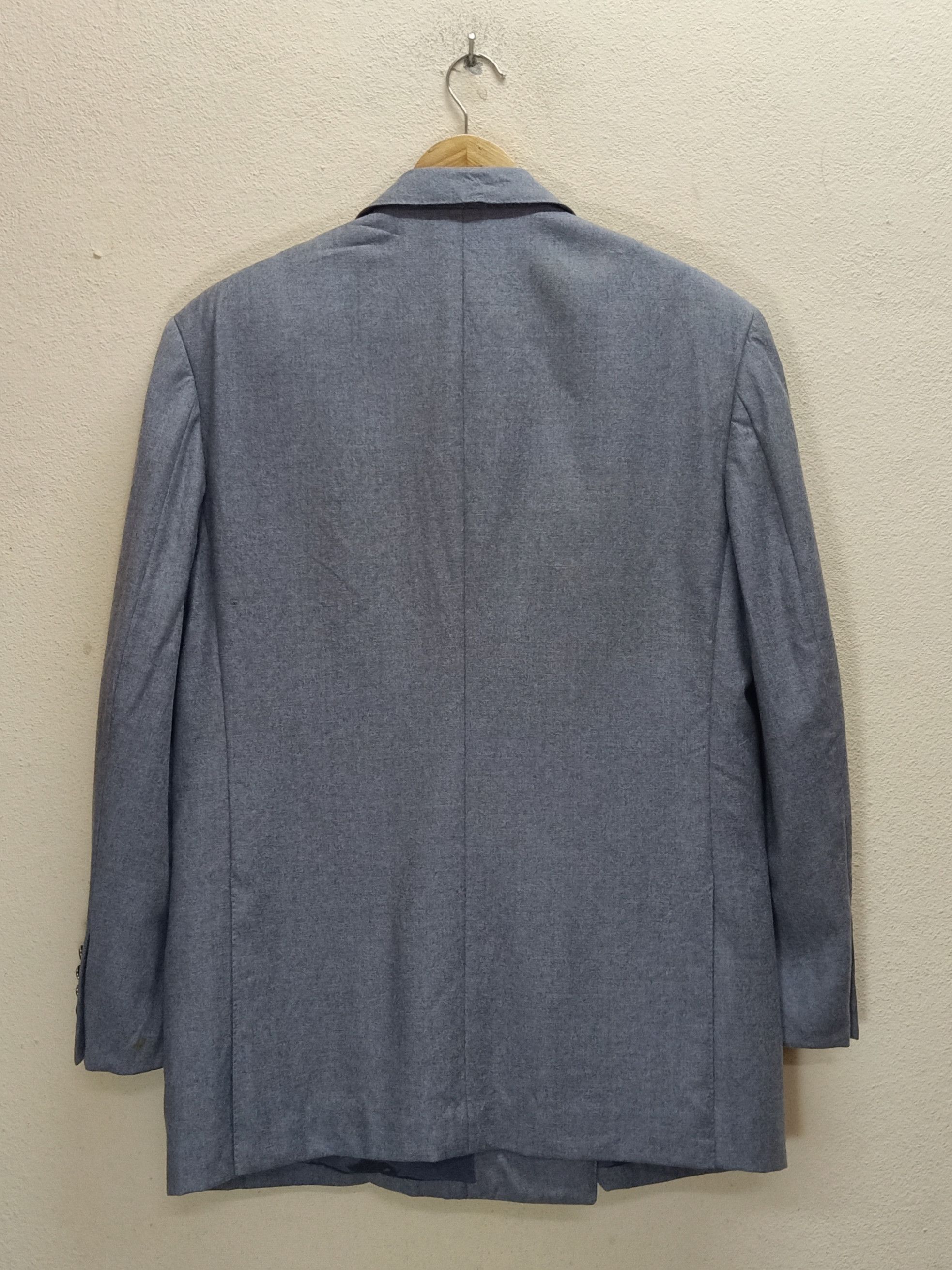 Lanvin × Other LANVIN Classique Paris Wool Gray Color Full Button Blazers Size 46R - 2 Thumbnail