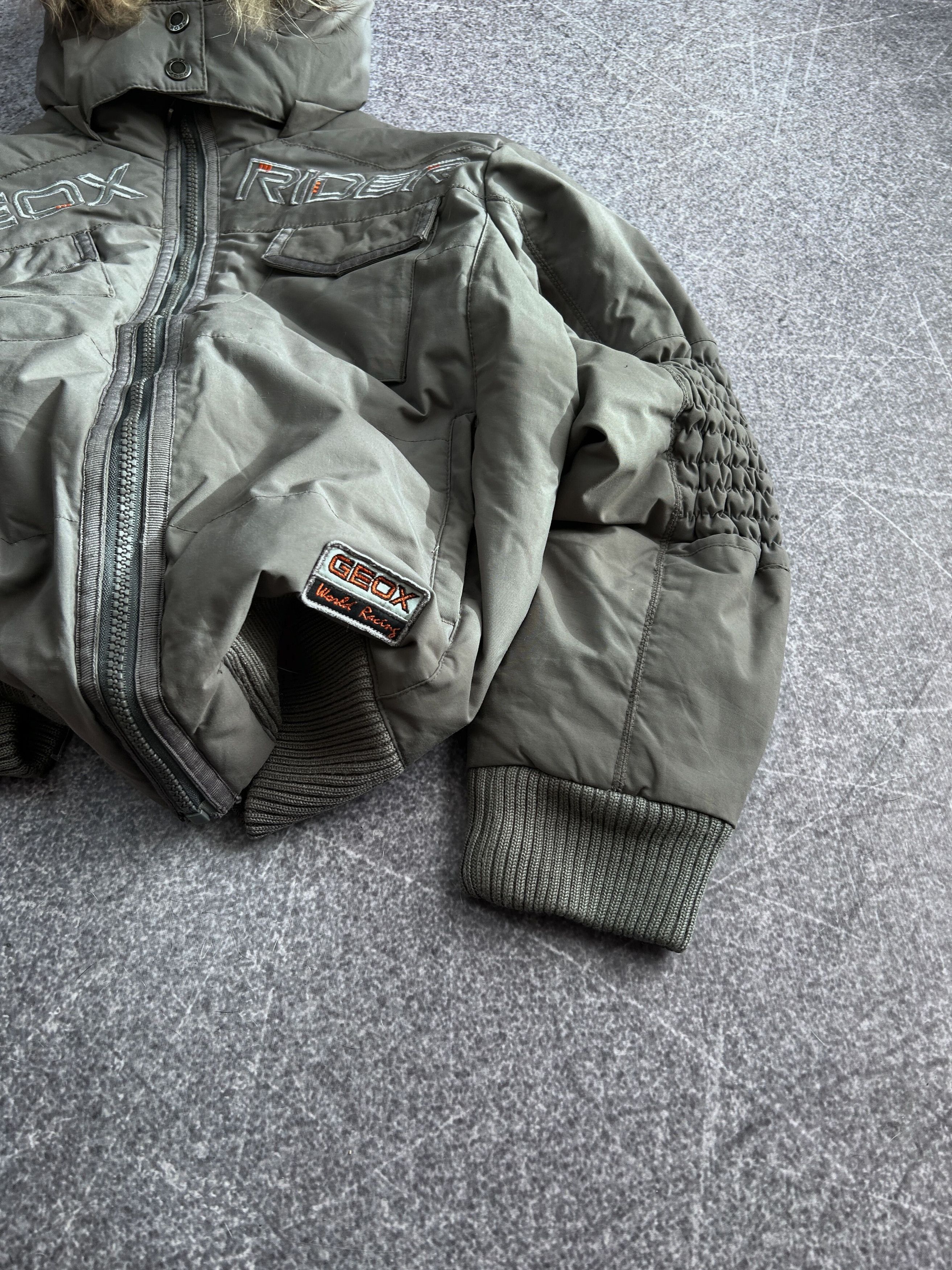 Other Fur Hood Bomber Jacket Y2K Techwear Puffer Geox Style Size US S / EU 44-46 / 1 - 6 Thumbnail