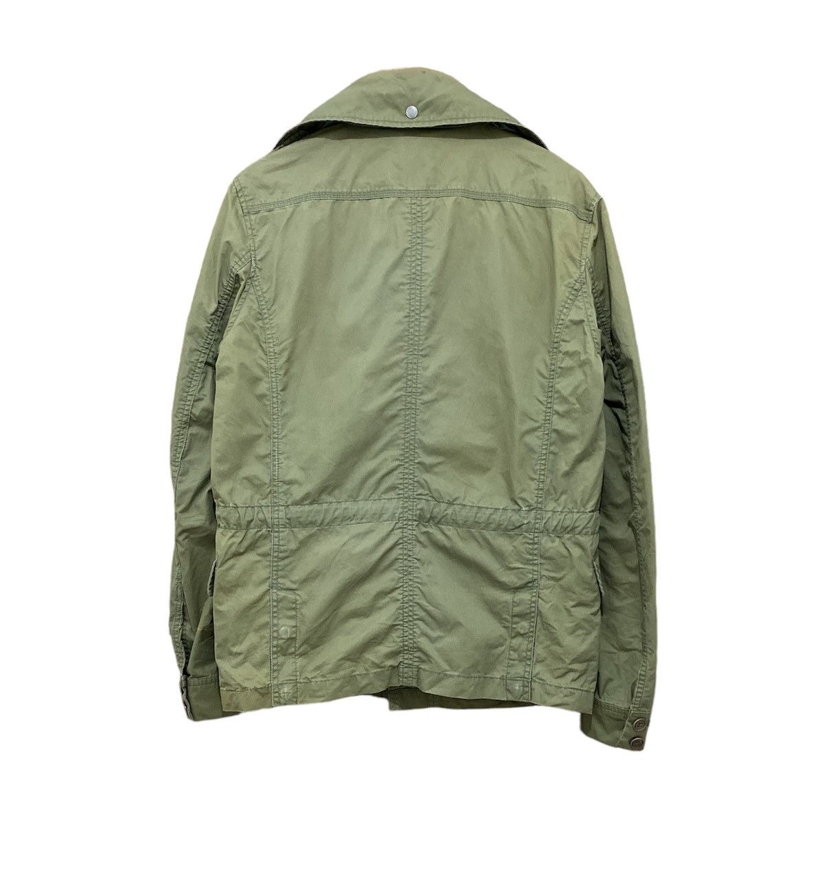 Diesel × Diesel Black Gold Diesel M65 Olive Green Jacket Casual Design Size US L / EU 52-54 / 3 - 2 Thumbnail