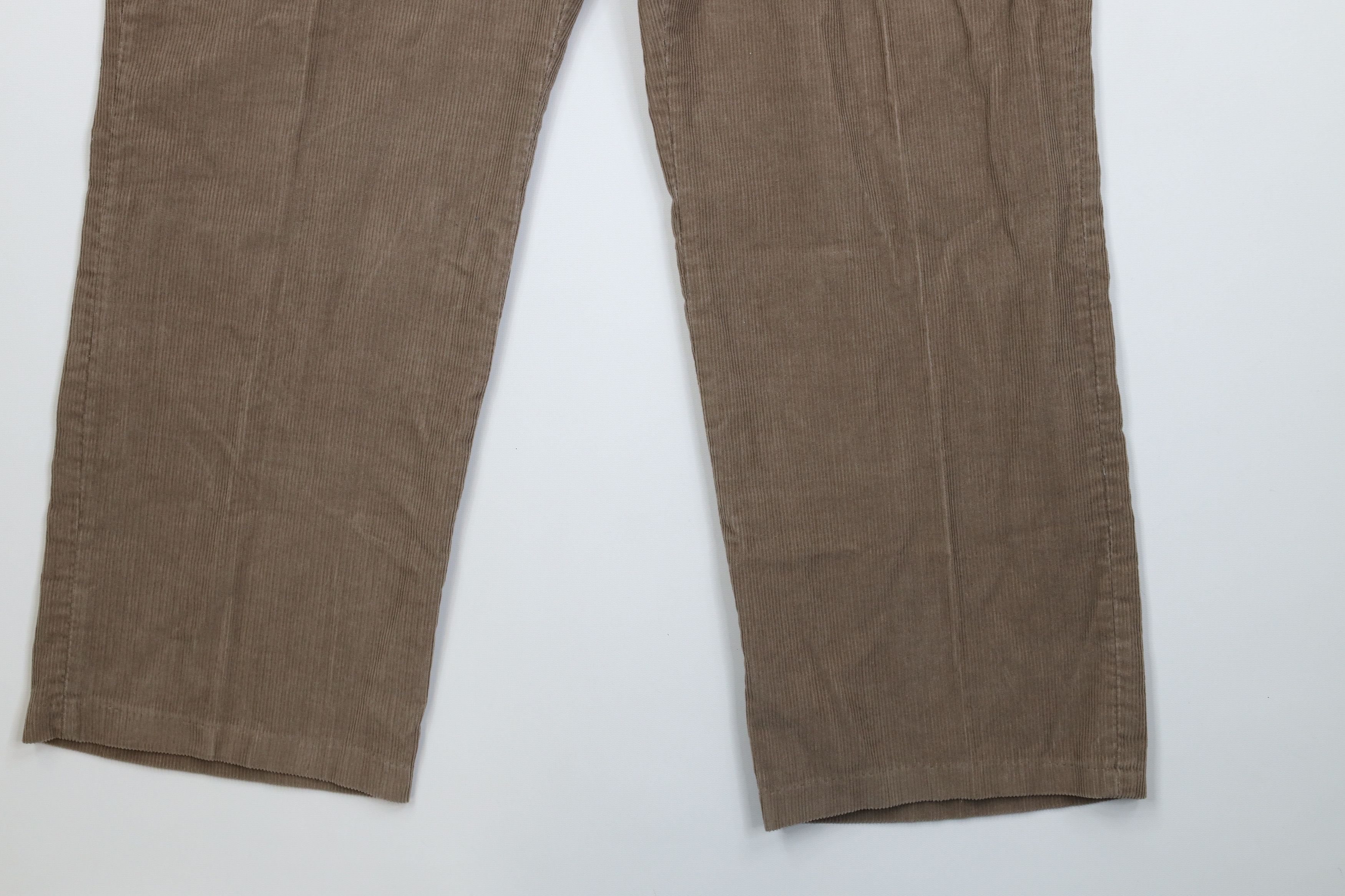 Vintage Vintage 90s Streetwear Flared Wide Leg Corduroy Chino Pants Size US 36 / EU 52 - 5 Thumbnail