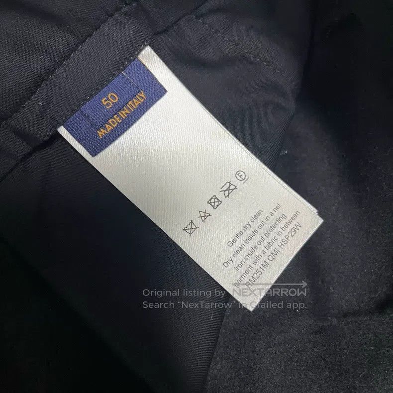 Louis Vuitton Louis Vuitton size US 50 25 Grey Solid Midrise Straight-Leg Size US 34 / EU 50 - 4 Thumbnail
