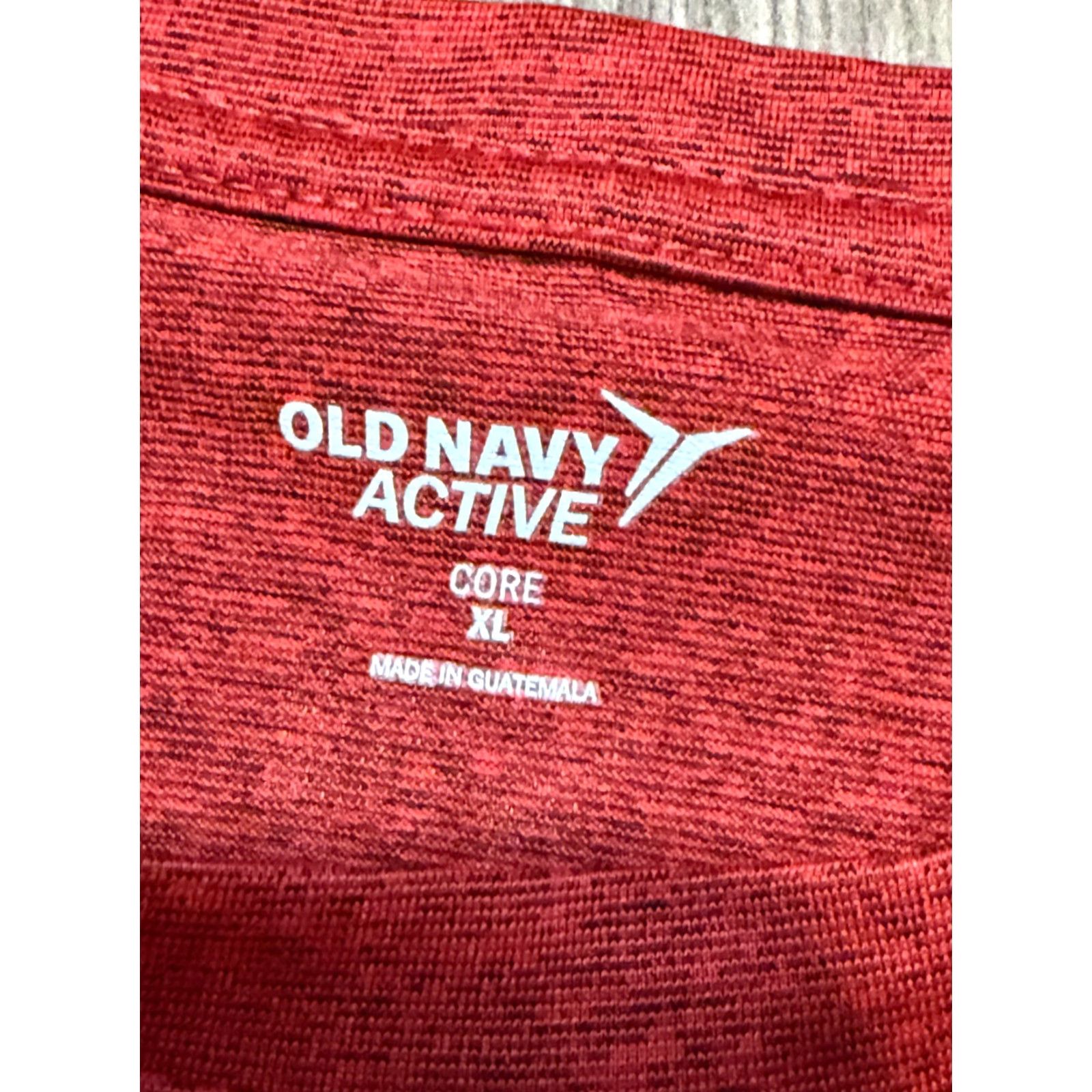 Old Navy Old Navy Active Shirt Men XL Red CORE Athletic Wear T-Shirt Short Sleeve Crew Neck Cotton Knit Regular Size US XL / EU 56 / 4 - 5 Thumbnail
