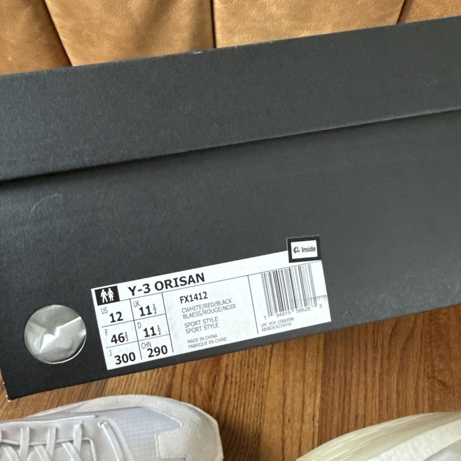 Adidas adidas Y-3 Orisan White 2020 Men Sneakers Size 12 Size US 12 / EU 45 - 14 Thumbnail