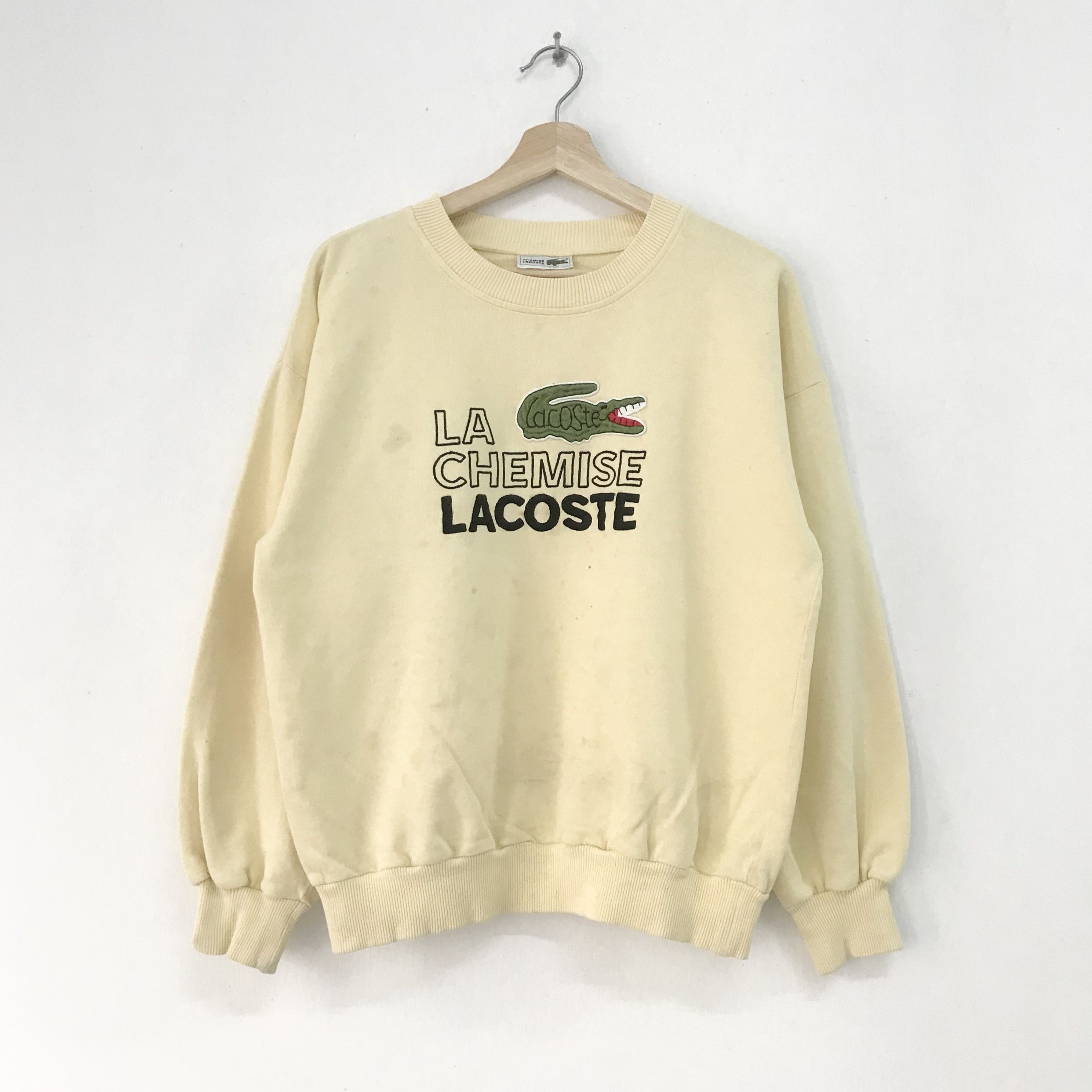 Lacoste Vintage 1990s Chemise Lacoste - 154 Size US M / EU 48-50 / 2 - 1 Thumbnail