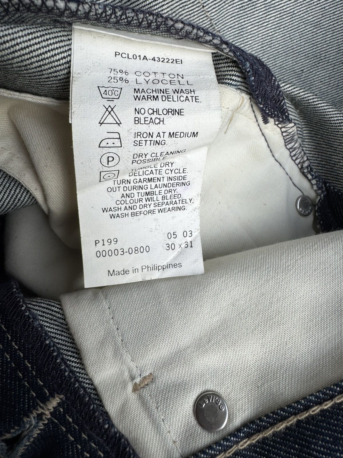 Levi's VERY RARE VINTAGE PANTS DENIM JEANS LEVIS ENGINEERED LOOSE Size US 30 / EU 46 - 5 Thumbnail