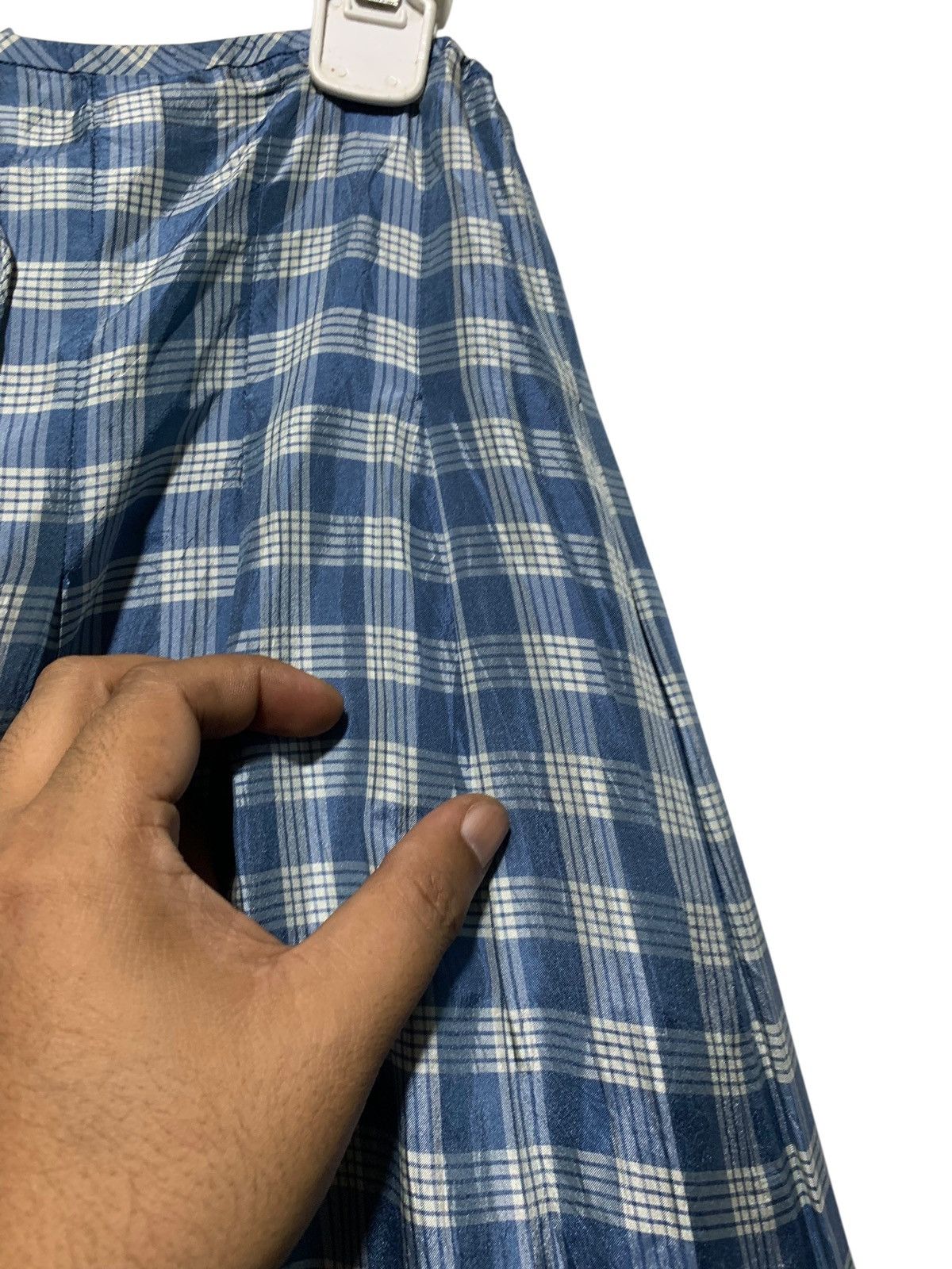 45rpm 45rpm checkered silk layered skirt Size 28" / US 6 / IT 42 - 6 Thumbnail