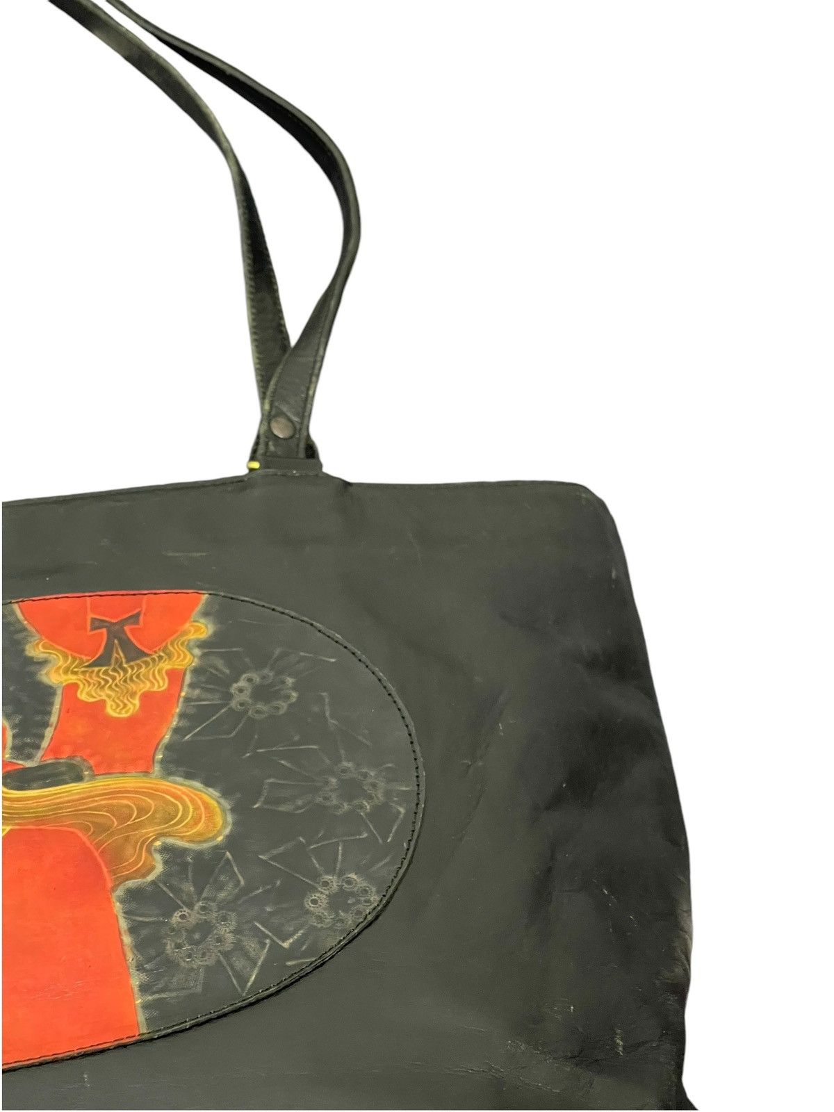 Genuine Leather Full Leather Vtg Unknown Japan Tote Shoulder Bag 1🟩0 Size ONE SIZE - 18 Thumbnail