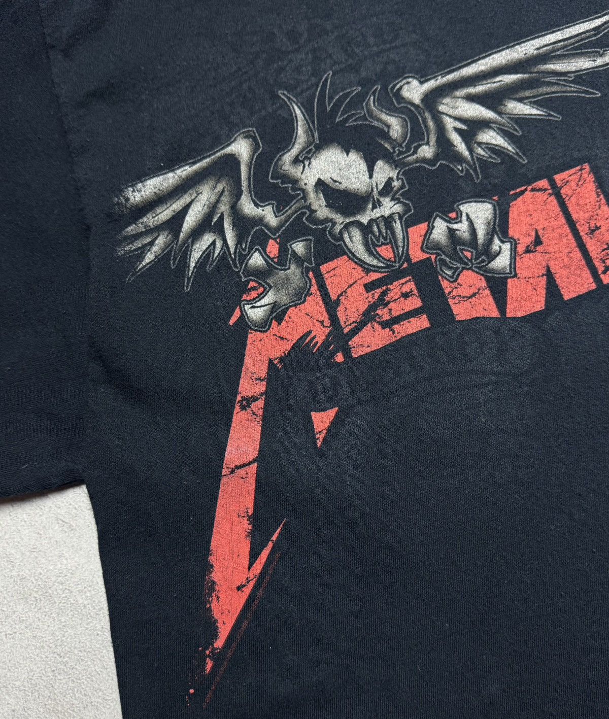 Gildan Metallica 2008 Rock T-Shirt Band Y2K Big Logo Size US XL / EU 56 / 4 - 8 Thumbnail