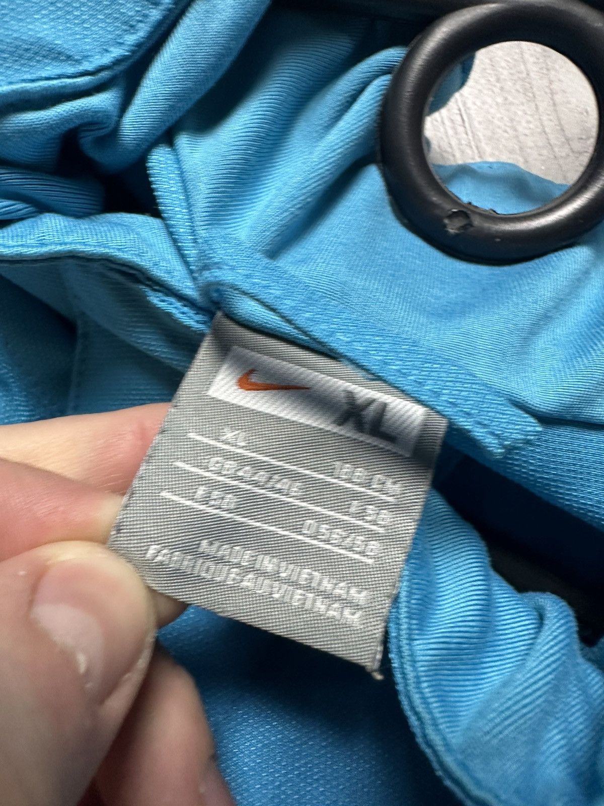 Nike × Vintage Vintage Nike Barcelona track jacket blue rare size XL Size US XL / EU 56 / 4 - 9 Thumbnail