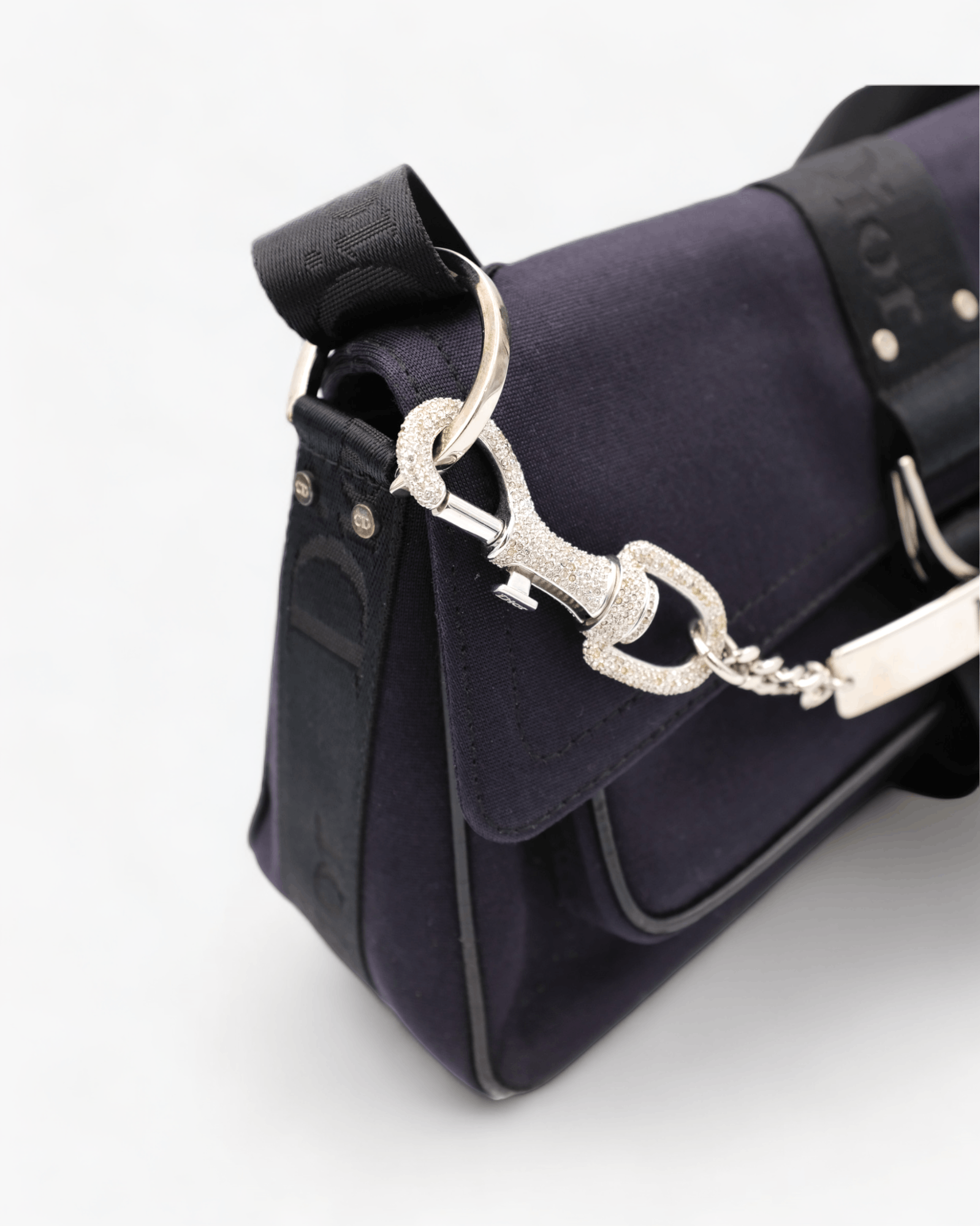 Dior Dior Hardcore Black Satin Size ONE SIZE - 10 Thumbnail