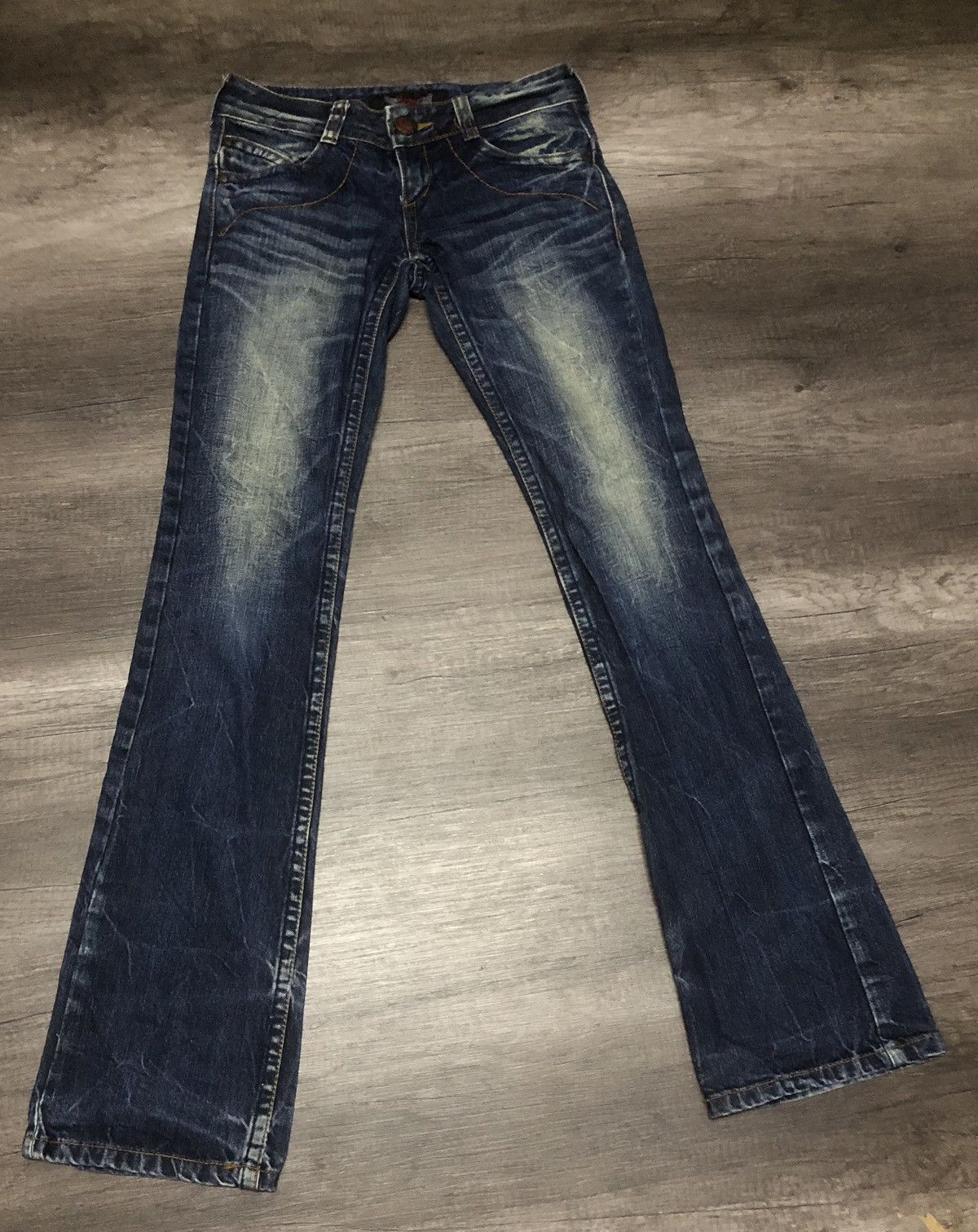 Japanese Brand Romany Denim Jeans like Hysteric Glamour design Size 28" / US 6 / IT 42 - 2 Thumbnail