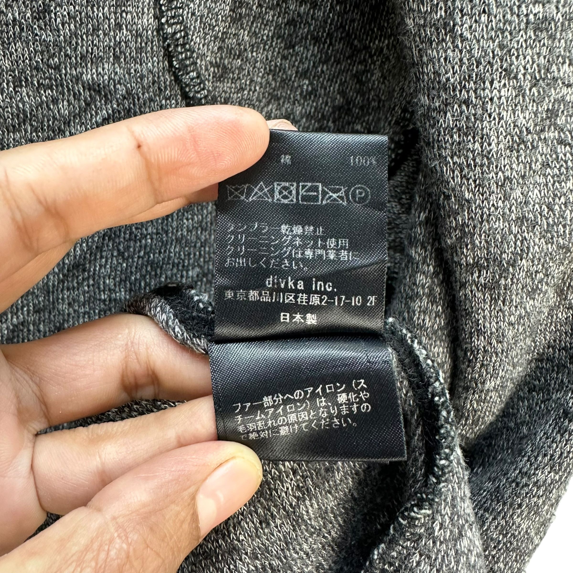 Japanese Brand DIVKA Made in Japan Avant Garde Hooded Coat Jacket #A60-1375 Size US S / EU 44-46 / 1 - 12 Thumbnail