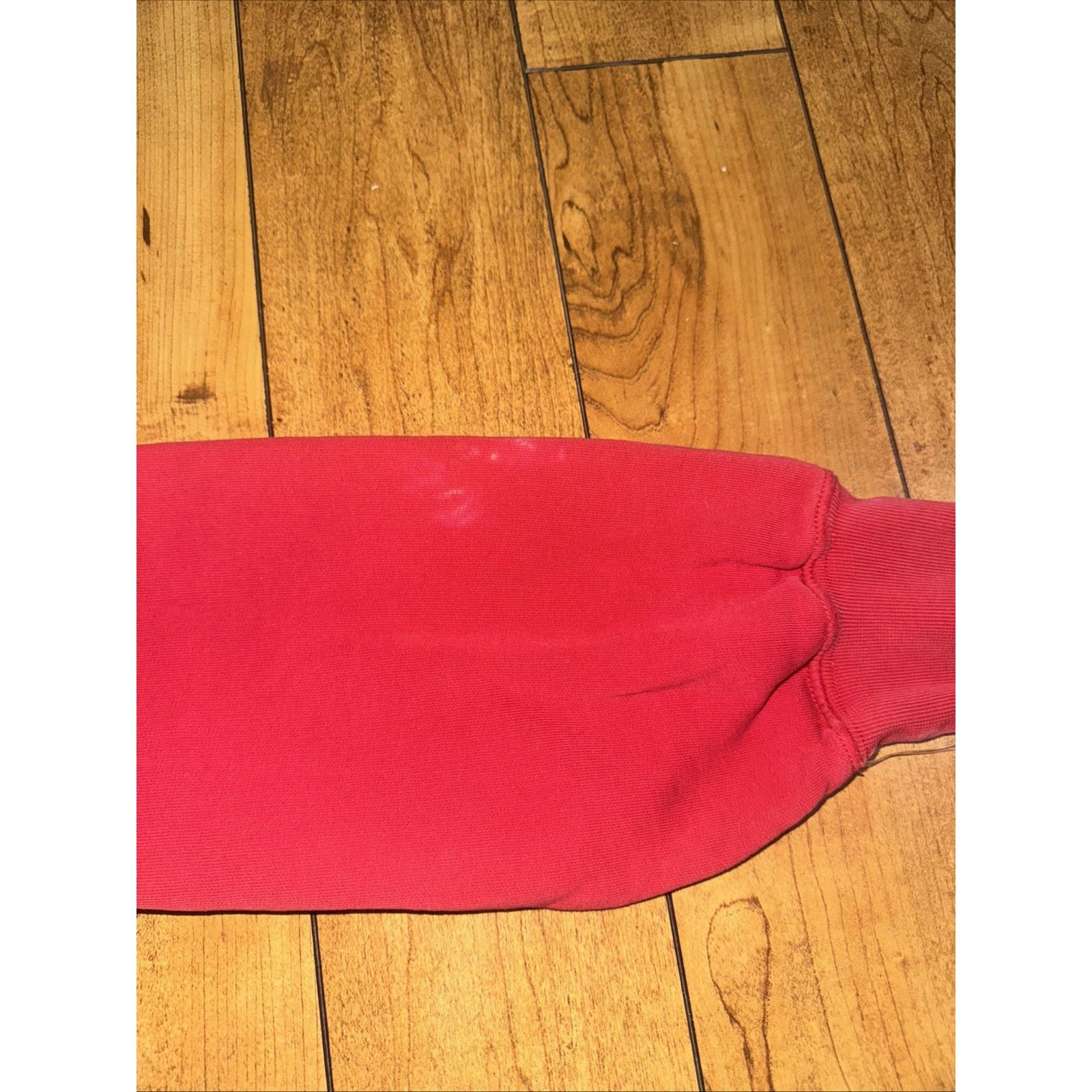 Nike × Vintage Nike Silver Tag Embroidered Swoosh Hoodie Red Large 22x27 Size US L / EU 52-54 / 3 - 6 Thumbnail