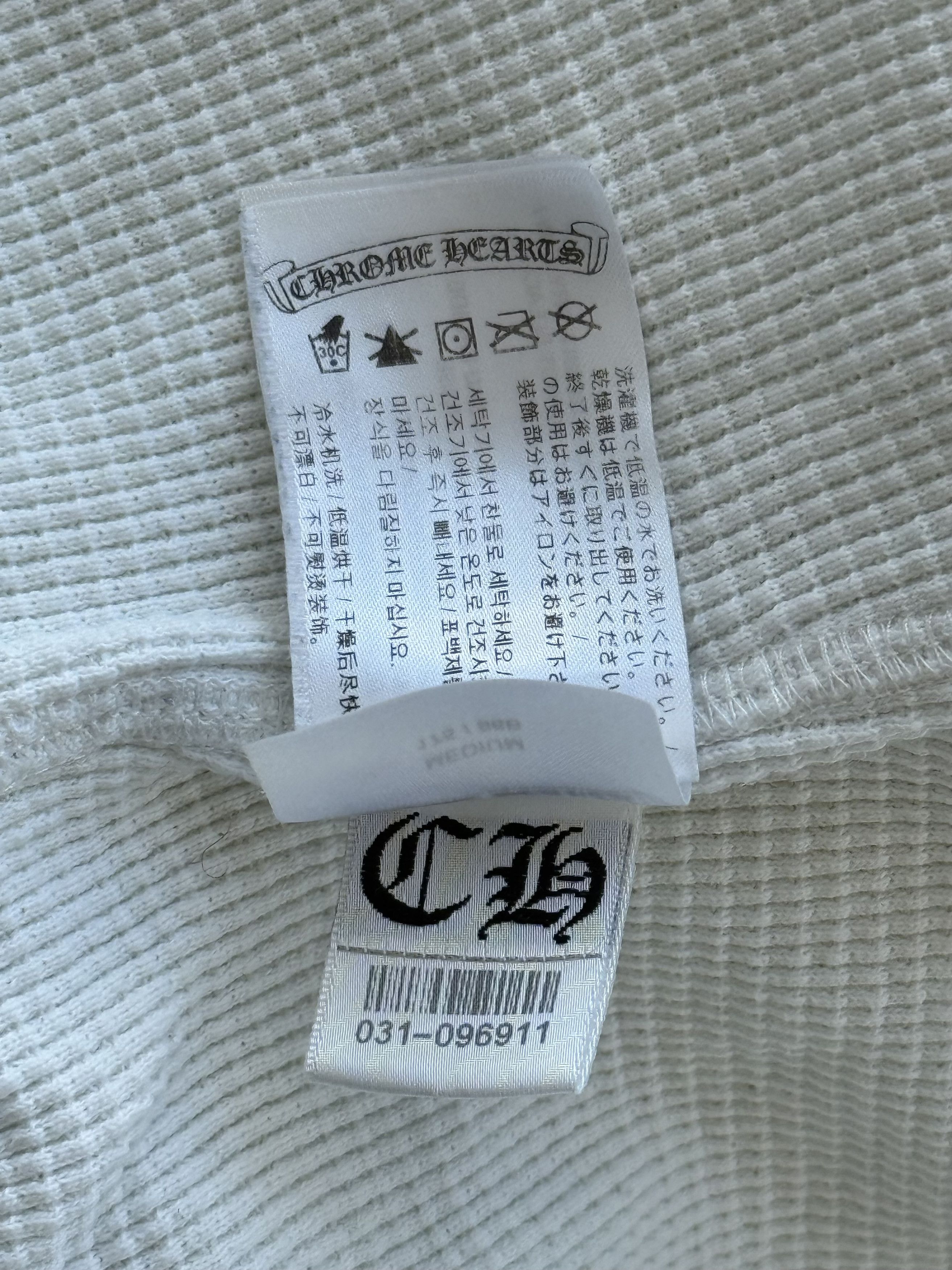 Chrome Hearts Matty Boy Lime Green Chainlink Thermal Zip Up Hoodie Size US M / EU 48-50 / 2 - 7 Thumbnail