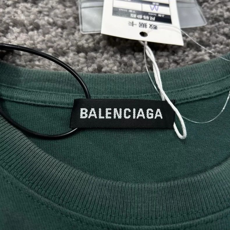 Balenciaga Balenciaga Back LOGO Lake Water Wash Short Sleeve 2501-Next Size US M / EU 48-50 / 2 - 4 Thumbnail