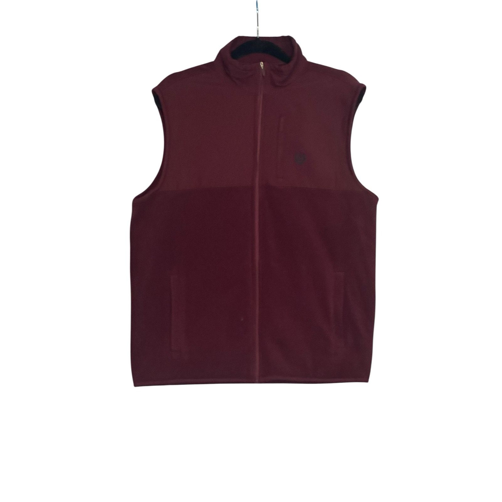 Chaps Chaps burgundy full zippered fleece vest size Medium Size US M / EU 48-50 / 2 - 12 Thumbnail
