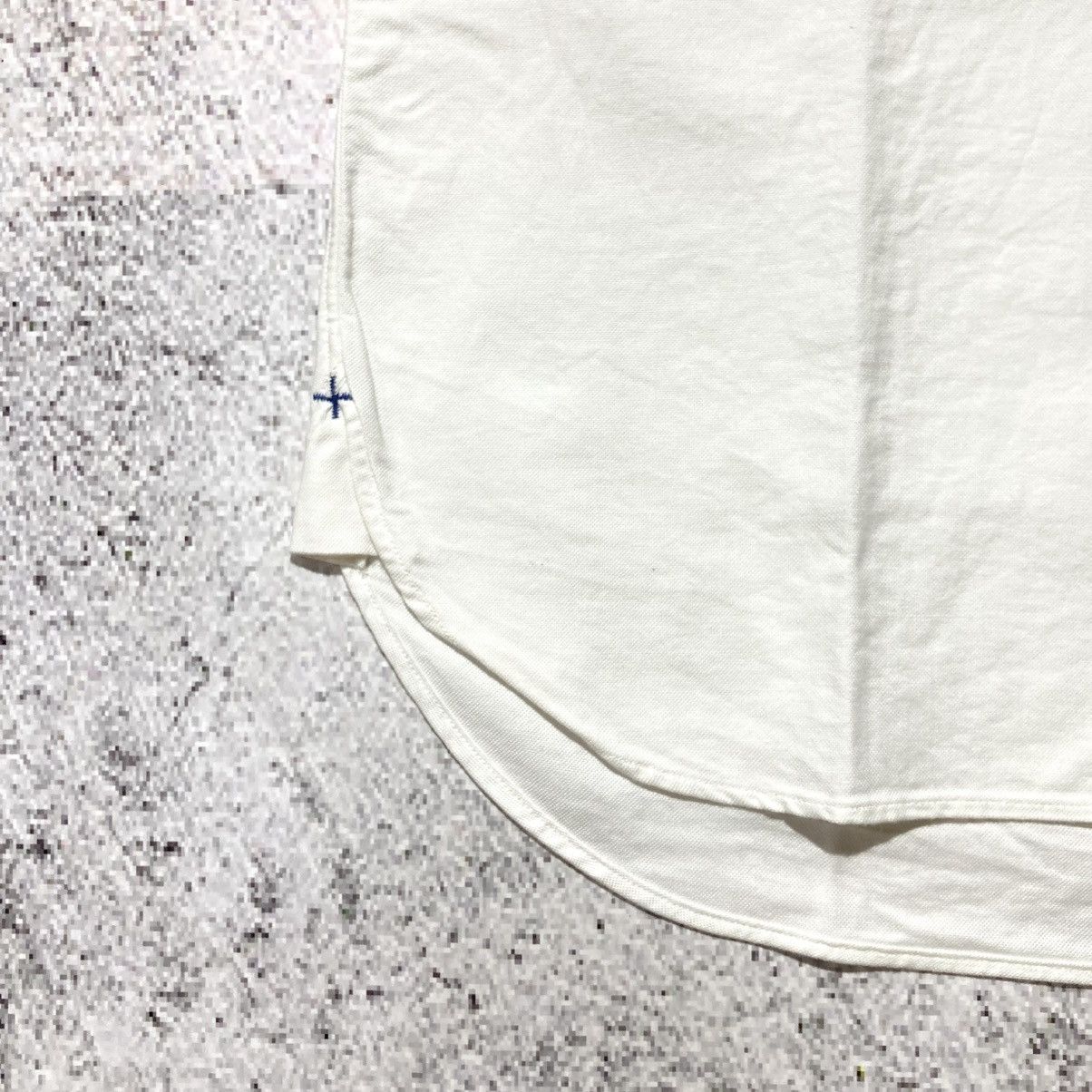 Beams Plus 🇯🇵 2000s Beams Plus Japan Oxford Halfbutton Shirt White Size US L / EU 52-54 / 3 - 7 Thumbnail