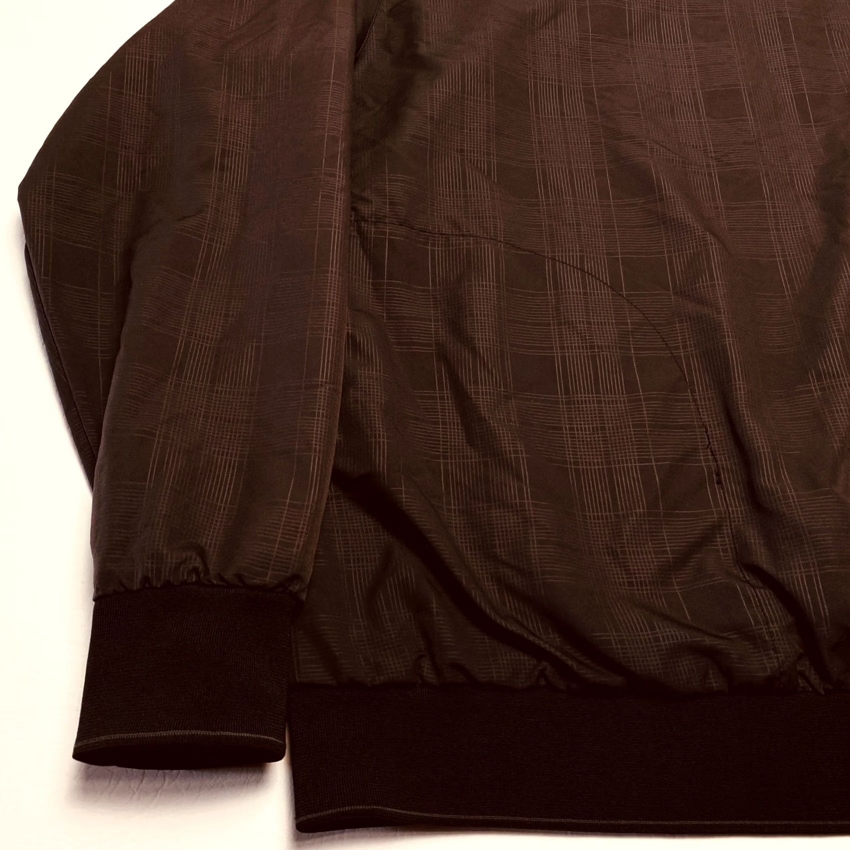 Nike Nike Golf Classic 416280-010 Mens Large Black Long Sleeve Windbreaker Pullover Size US L / EU 52-54 / 3 - 3 Thumbnail