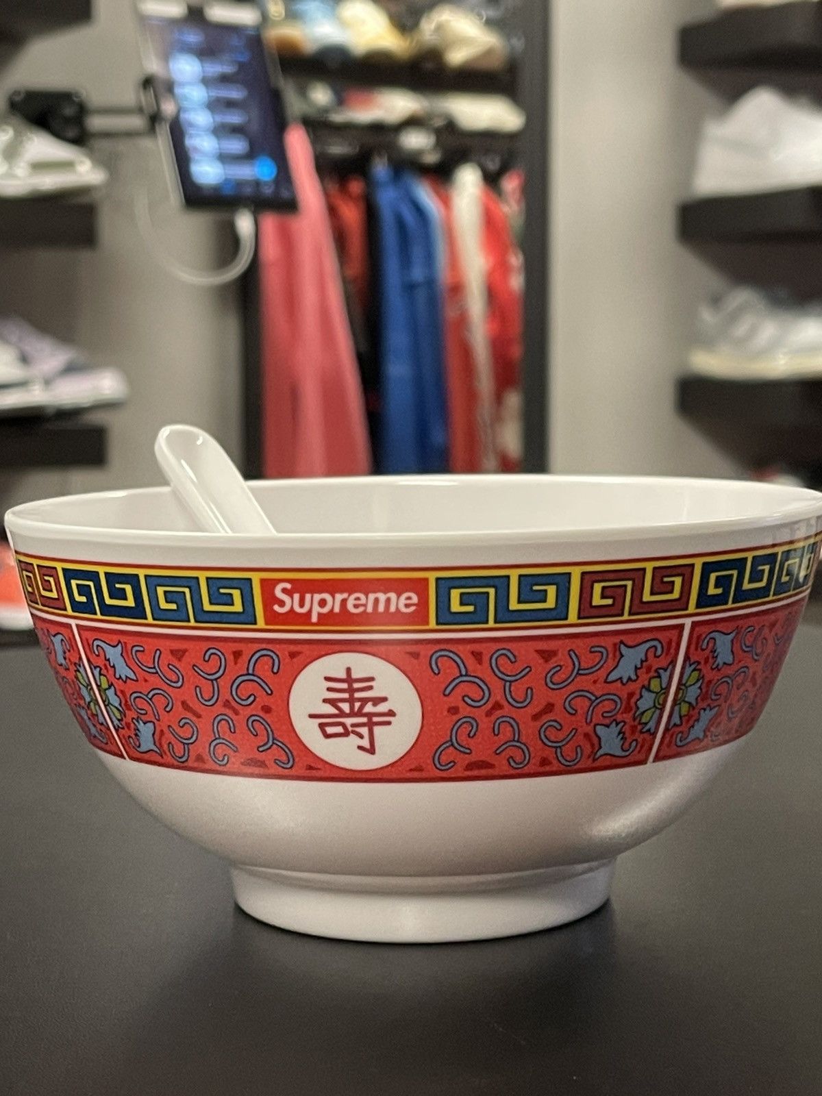Supreme Supreme Longevity Soup Set (Bowl and Spoon) Brand New Size ONE SIZE - 2 Thumbnail
