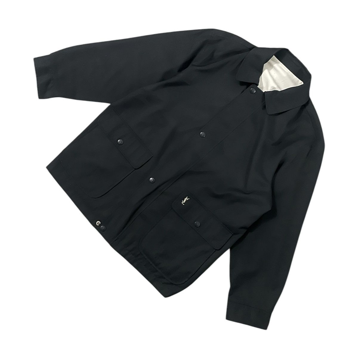 Yves Saint Laurent Vintage Reversible YSL Yves Saint Laurent Parka Big Logo Size US L / EU 52-54 / 3 - 2 Thumbnail