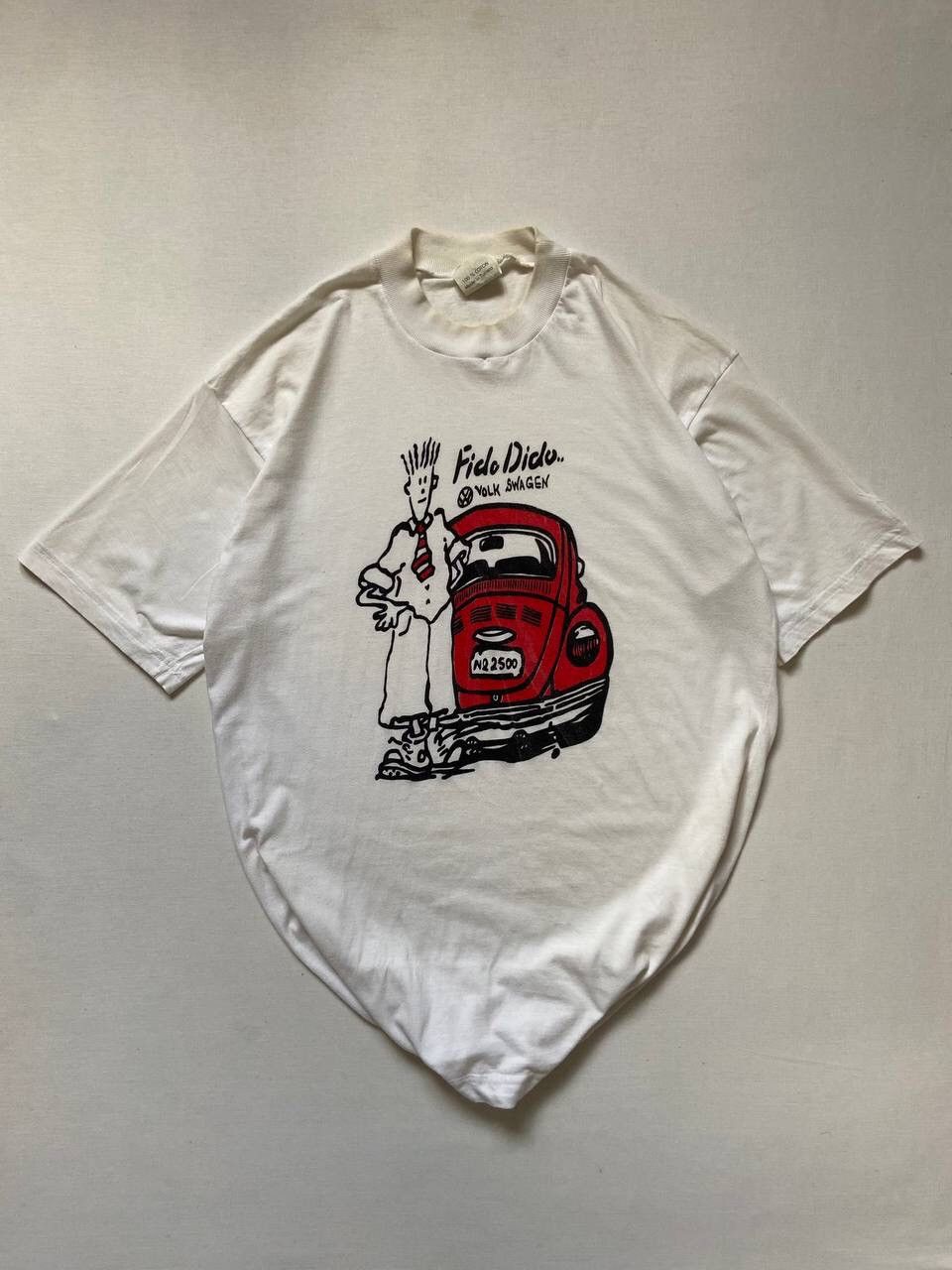 Cartoon Network × Vintage Vintage Fido Dido Cartoon Volk Swagen T-Shirt Size US M / EU 48-50 / 2 - 1 Thumbnail