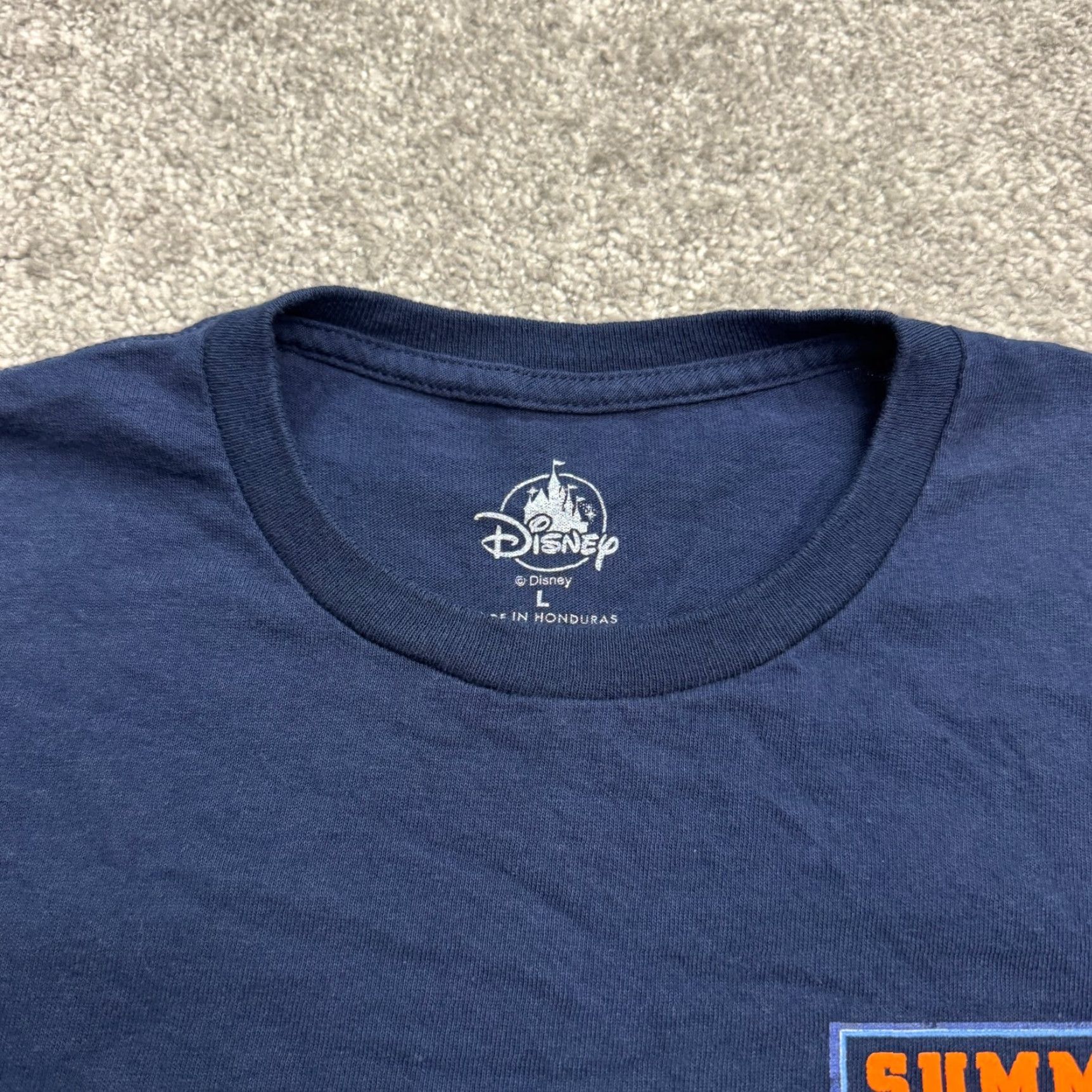 Disney VINTAGE Disney Expedition Everest Summit Team 2006 T-Shirt Mens Large Navy Crew Neck Shirts Size US L / EU 52-54 / 3 - 5 Thumbnail