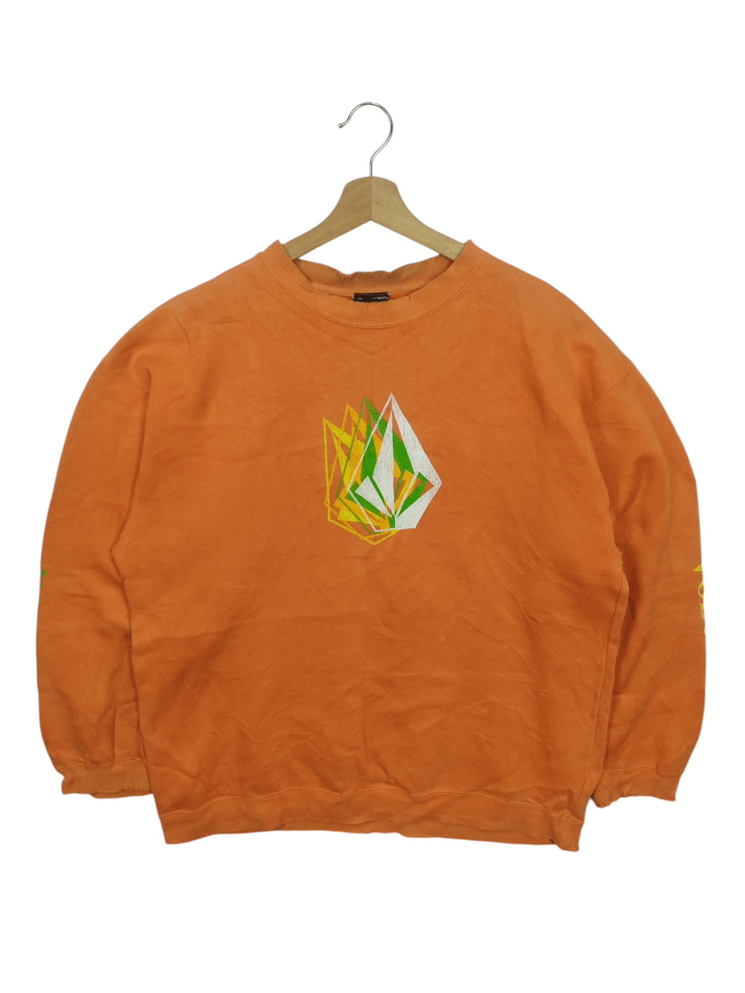 Vintage × Volcom Vintage Distressed Volcom Sweatshirt Size US L / EU 52-54 / 3 - 1 Thumbnail