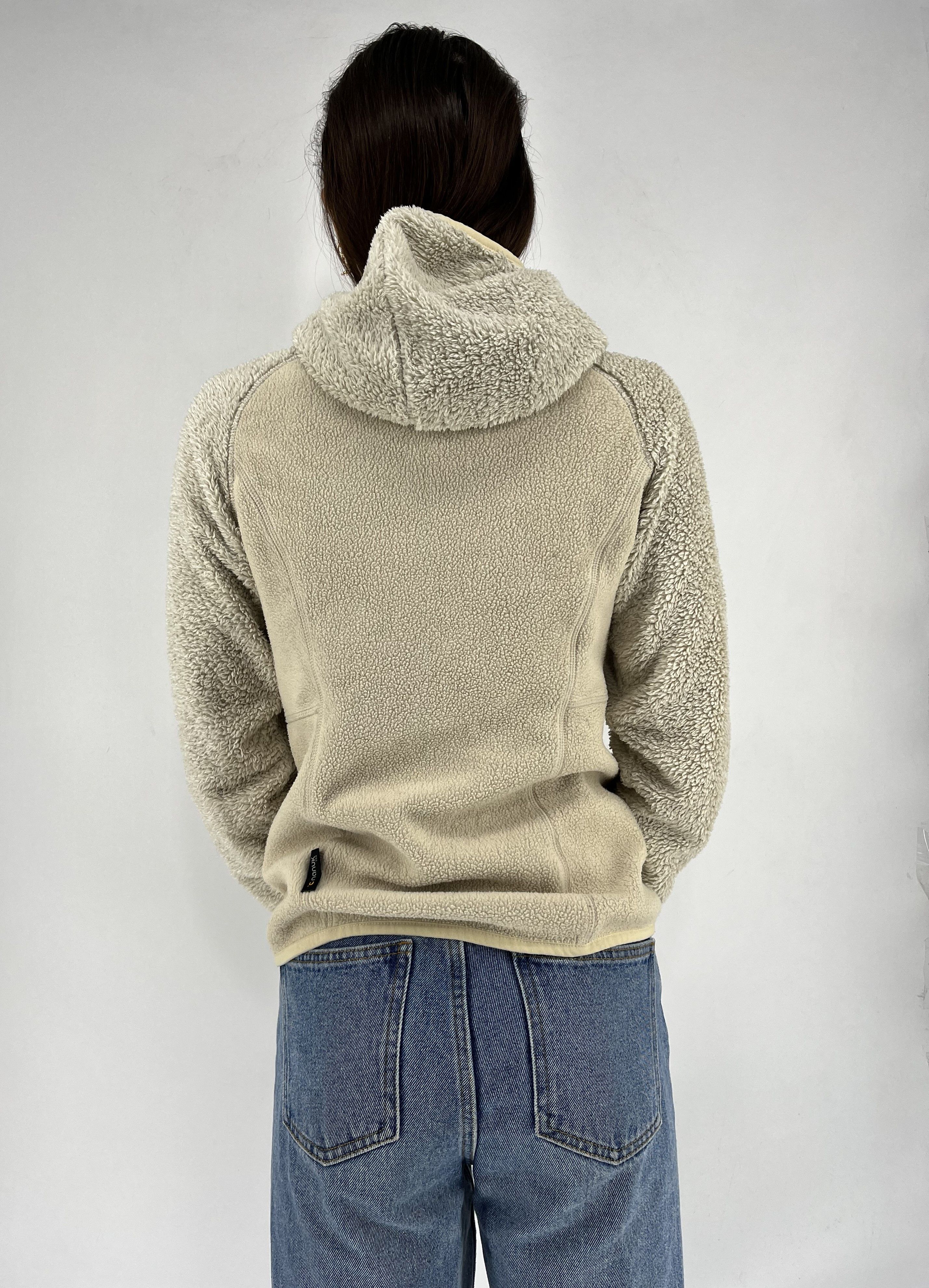 Jack Wolfskin × Vintage Vintage Jack Wolfskin Big Paw Teddy Fleece Zip Hoodie Size S / US 4 / IT 40 - 8 Thumbnail