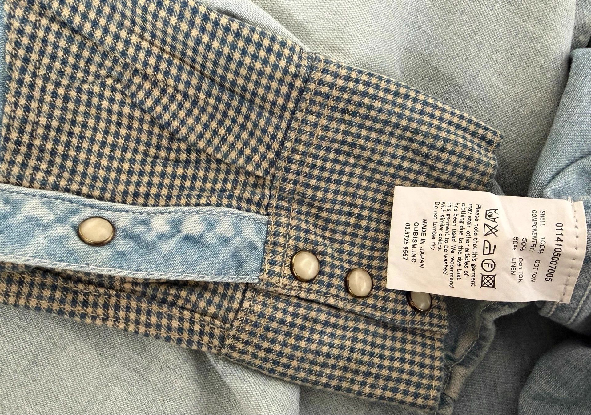 Visvim VISVIM SOCIAL SCULPTURE Damaged WashedDenimShirt 2 Size US M / EU 48-50 / 2 - 4 Thumbnail