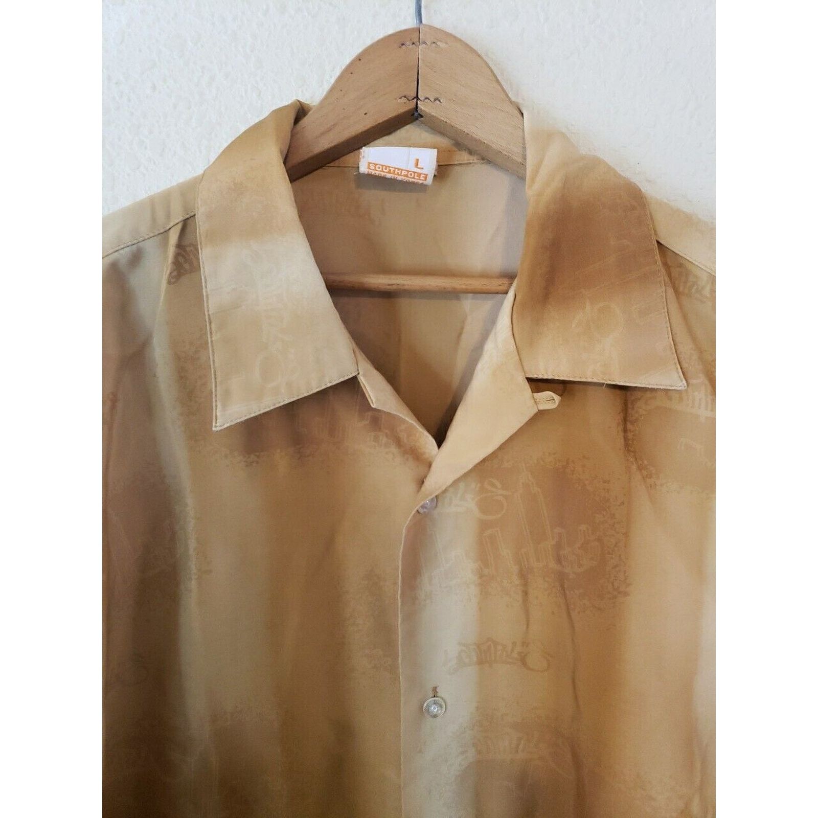 Southpole Vintage Southpole Mens Large New York City Skyline Y2K 2000s Size US L / EU 52-54 / 3 - 3 Thumbnail