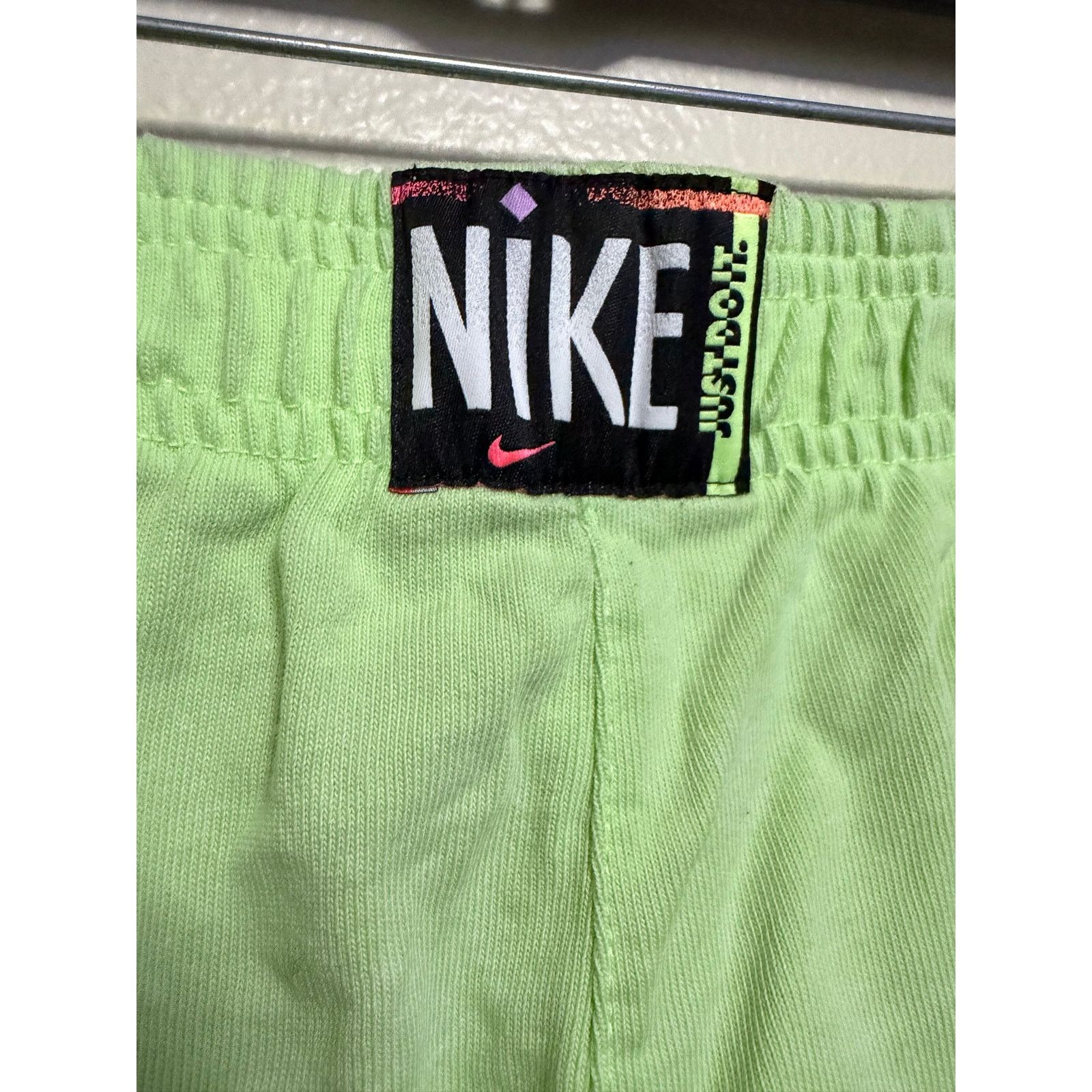 Nike Nike Just Do It Green Shorts Womens Size 3X Size 42" / US 20 - 3 Thumbnail