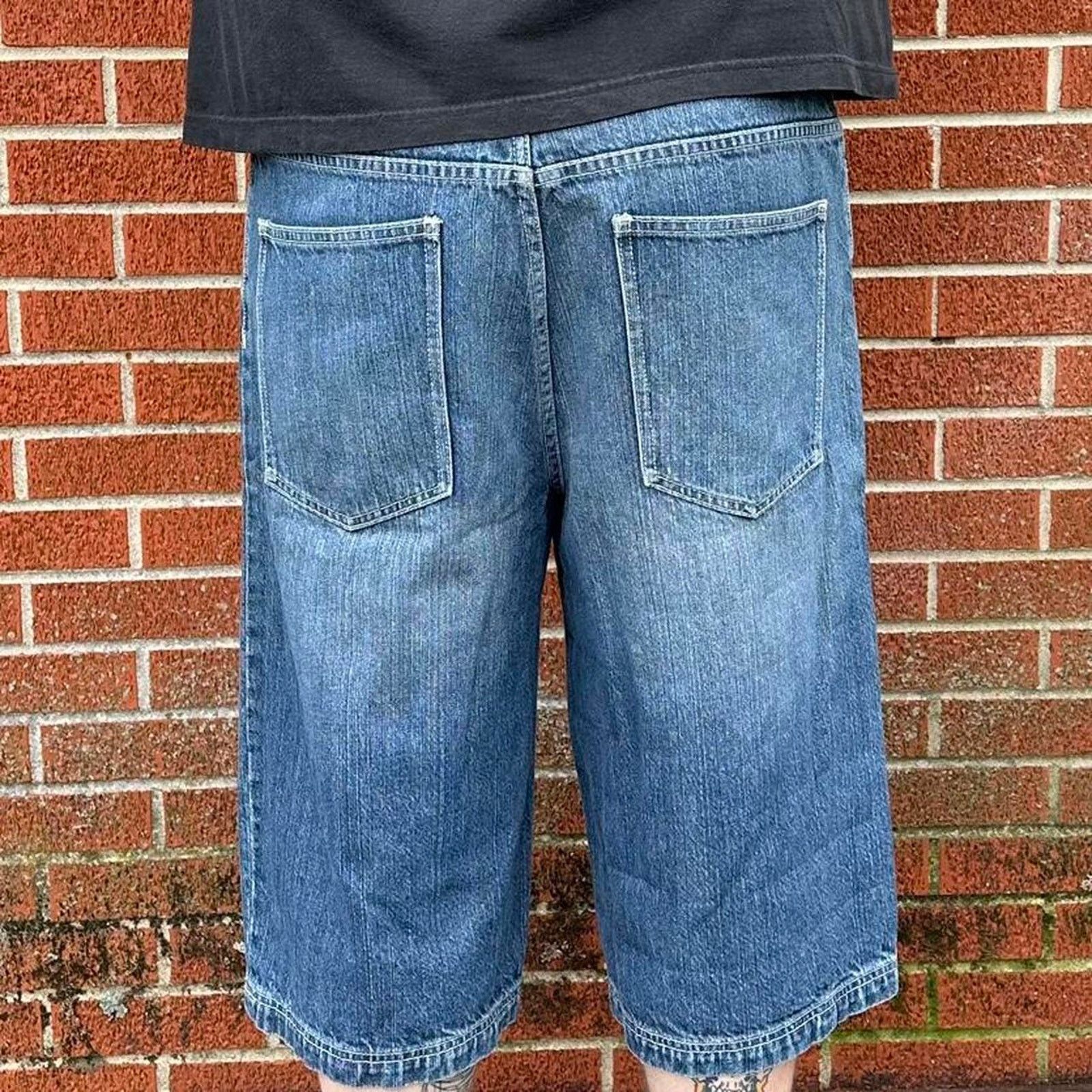 Sean John Y2k sean john baggy skate jean shorts Size US 36 / EU 52 - 4 Thumbnail