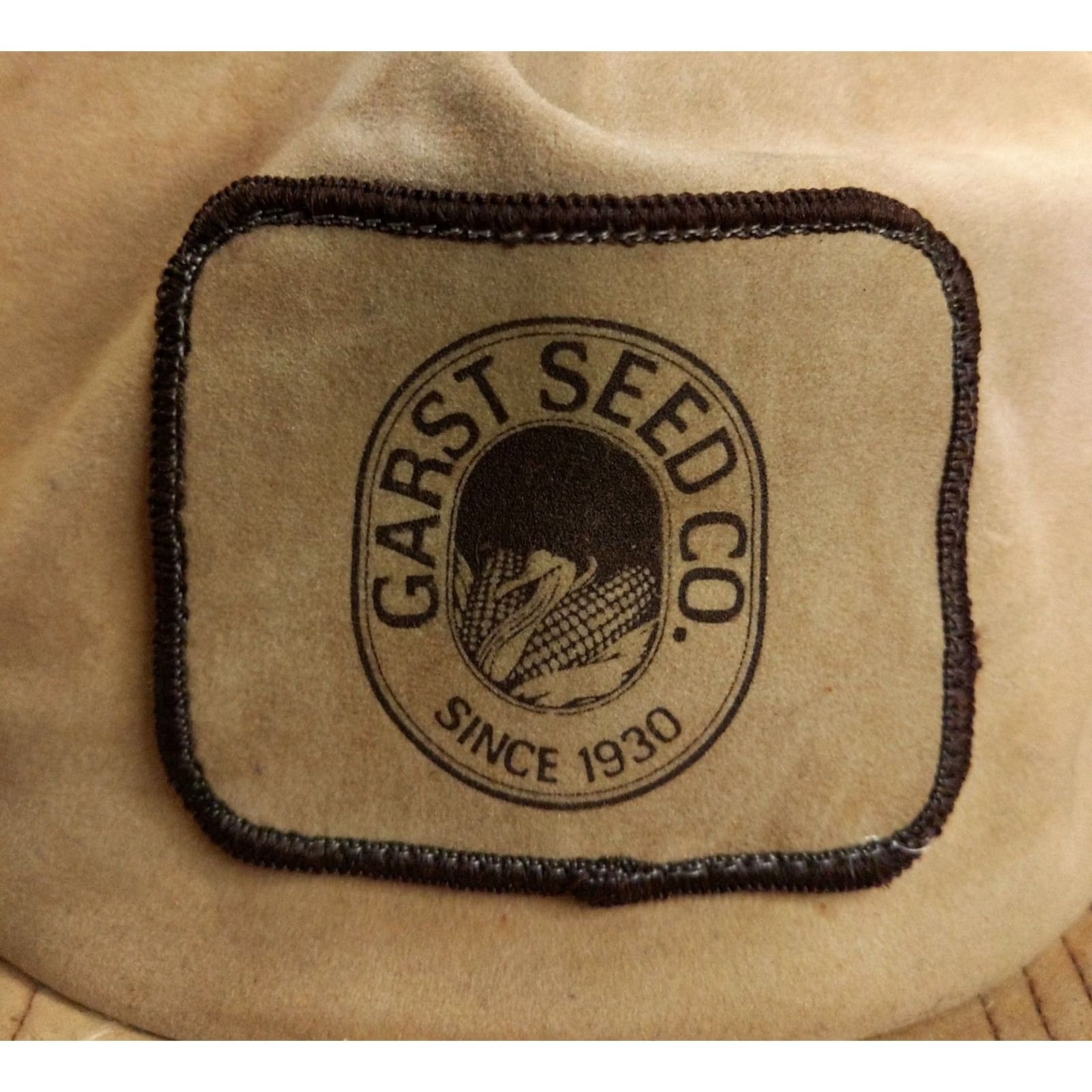 Vintage Vintage Garst Seed Corn Faux Suede Trapper Hat Beige Large L Workwear Men Cap Size US L / EU 52-54 / 3 - 3 Thumbnail