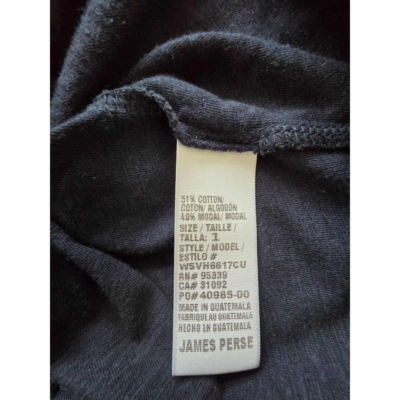 James Perse Standard James Perse Dress Deep Navy Size 1 A001083 Size S / US 4 / IT 40 - 7 Thumbnail