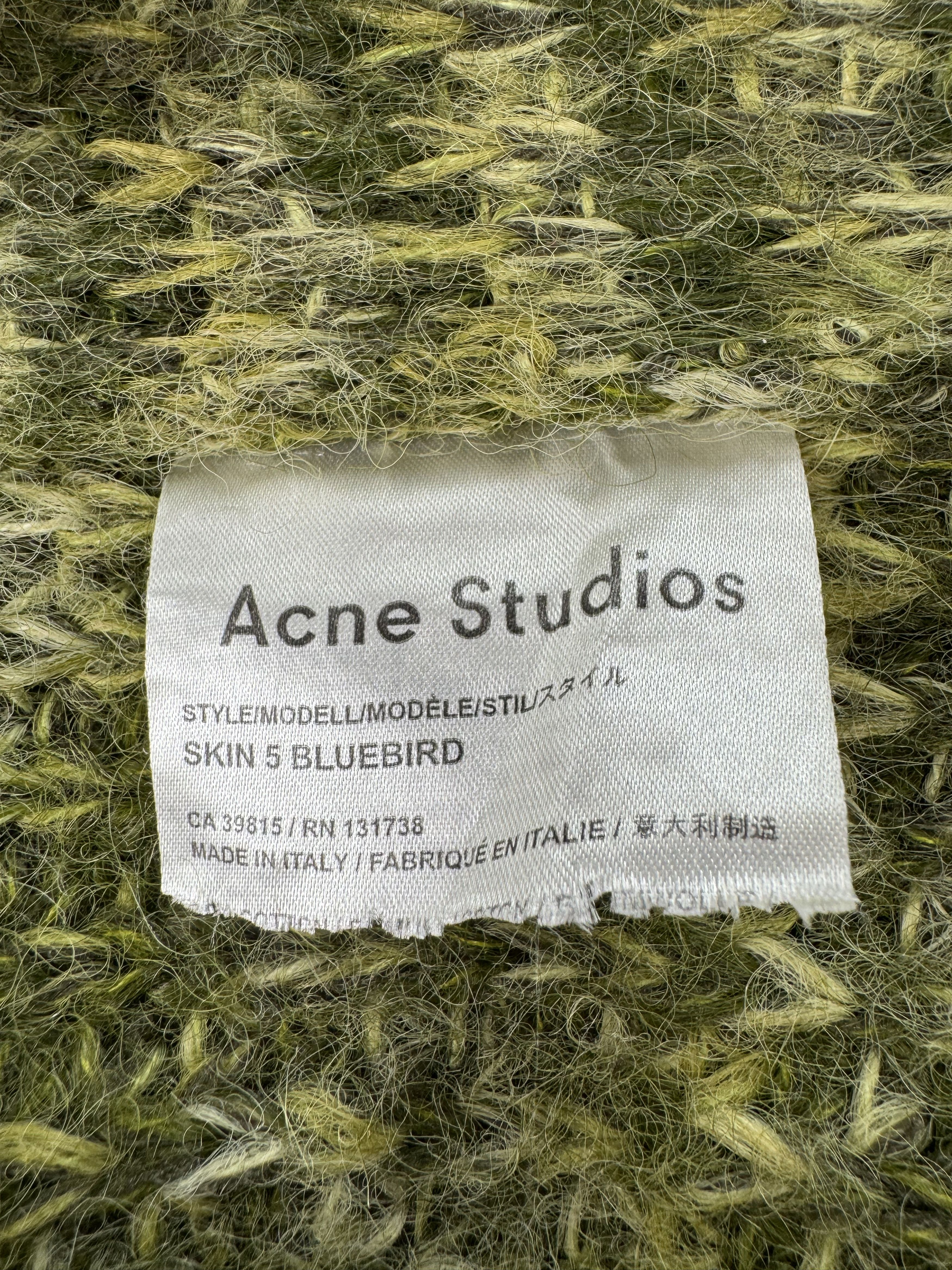 Acne Studios × Vintage Acne Studios Vintage Mohair Zip Cardigan Size M / US 6-8 / IT 42-44 - 8 Thumbnail