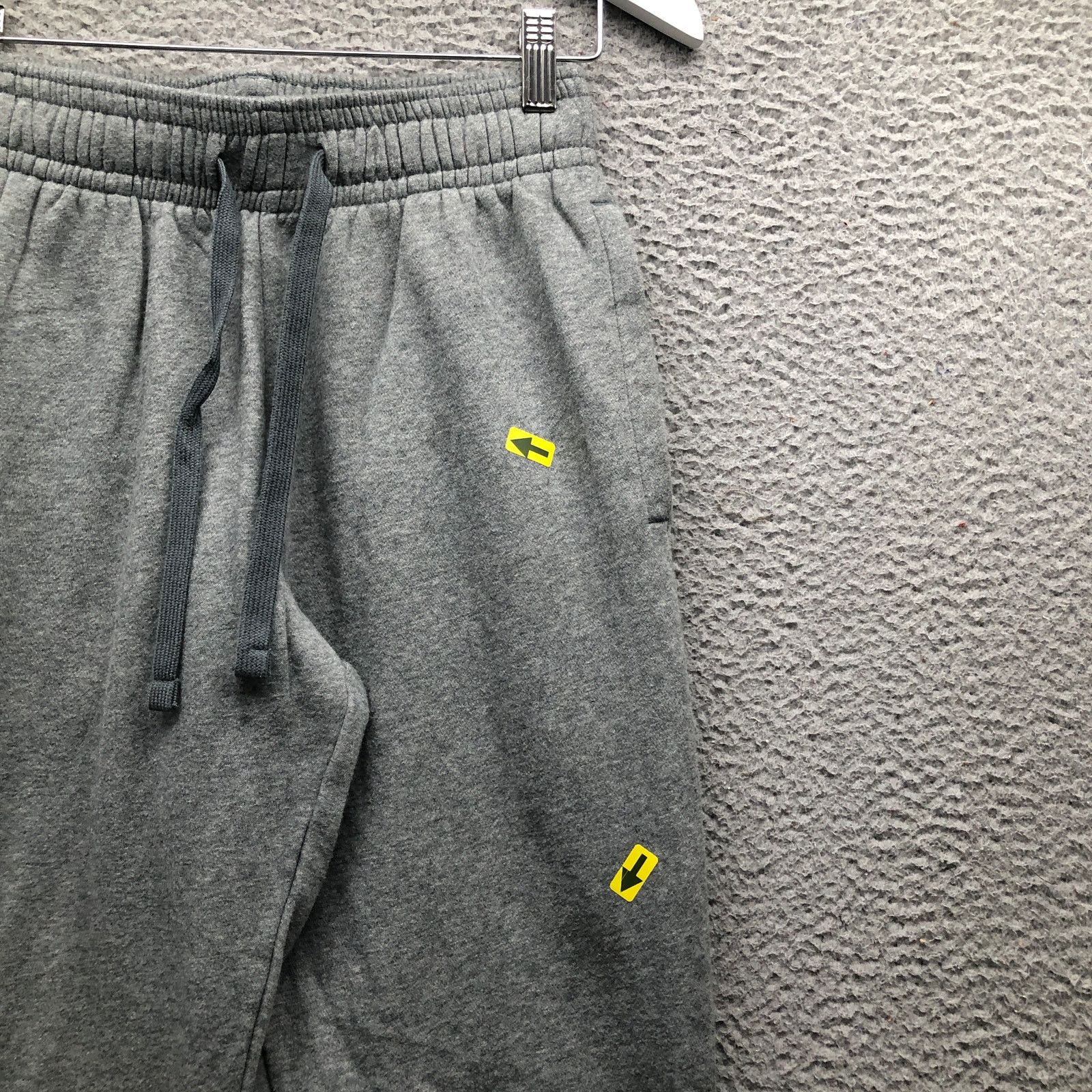 Nike Under Armour Sweatpants Mens Small S Logo Heathered Gray Size US 34 / EU 50 - 4 Thumbnail