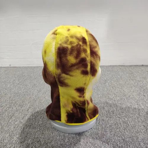 Other Yellow Color Fleece Tie Dye Balaclava Ski Mask Size ONE SIZE - 4 Thumbnail