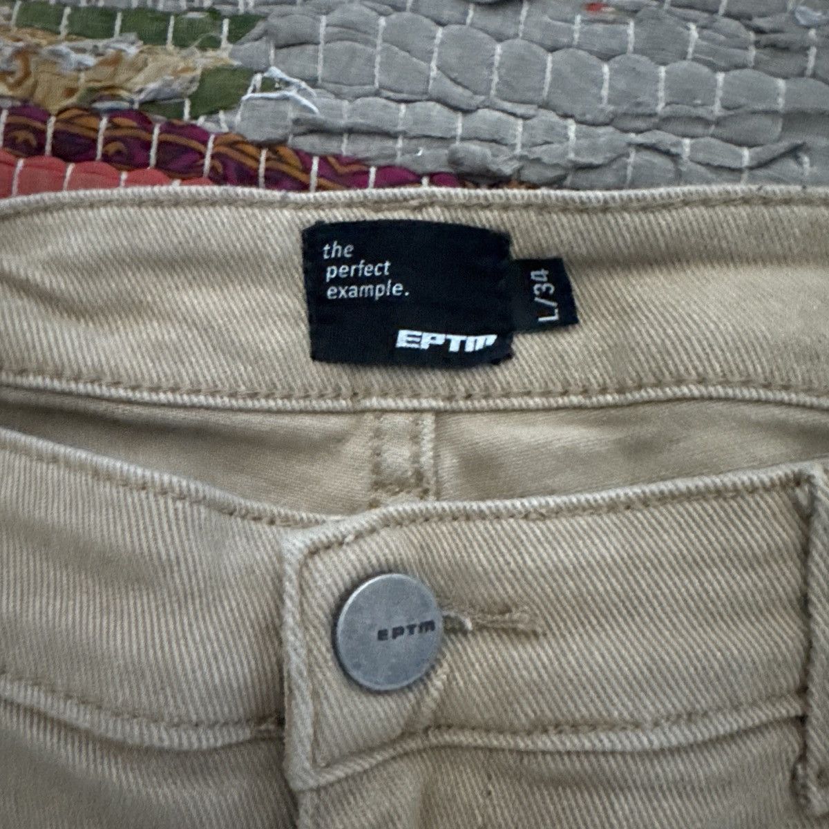 EPTM. EPTM Cargo Paint Splattered Pants Size US 34 / EU 50 - 3 Thumbnail