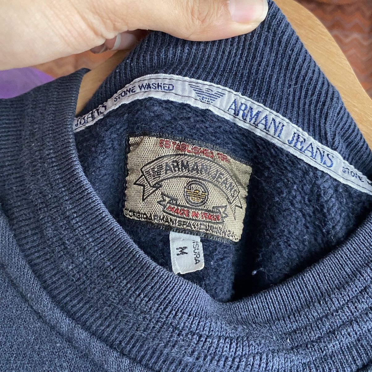 Giorgio Armani Giorgio Armani jeans vintage patches centre logo sweatshirt Size US M / EU 48-50 / 2 - 8 Thumbnail