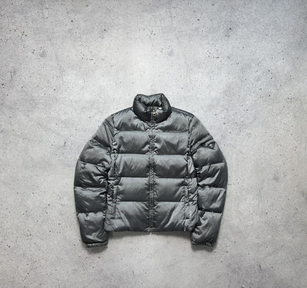 Prada Women’s Prada Milano Down Puffer Jacket Luxury Rare Size M / US 6-8 / IT 42-44 - 1 Thumbnail