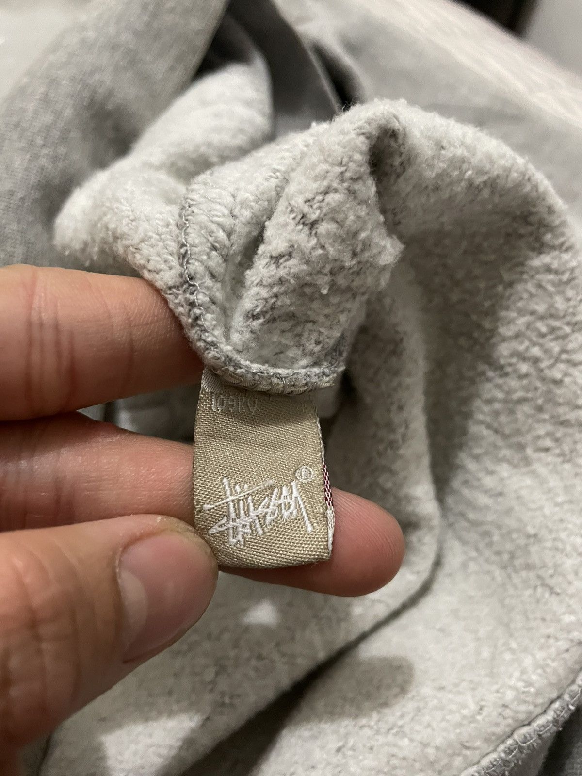 Stussy Hoodie Stussy N4 Grey Men's Size Medium Made in US Size US L / EU 52-54 / 3 - 5 Thumbnail
