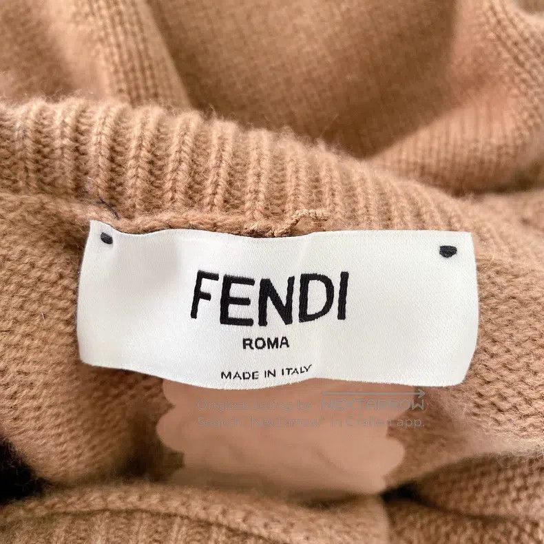 Fendi Fendi Brown Knit Top Size S / US 4 / IT 40 - 7 Thumbnail